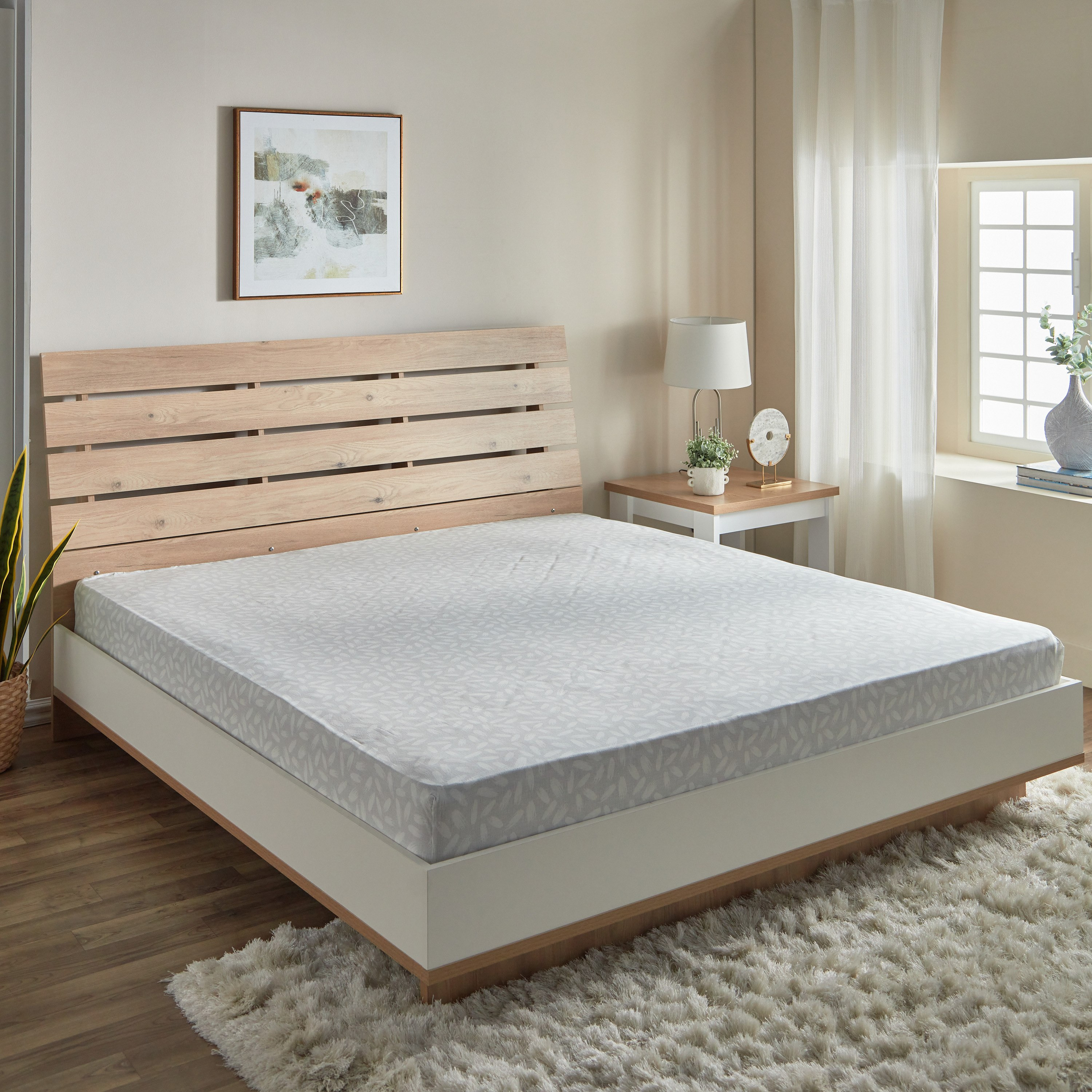 طقم لحاف كينج قطن بطبعات 7 قطع دافني من فالنسيا - 220x240 سم-hbxhomeware-hbxdecorandfurnishings-image-9