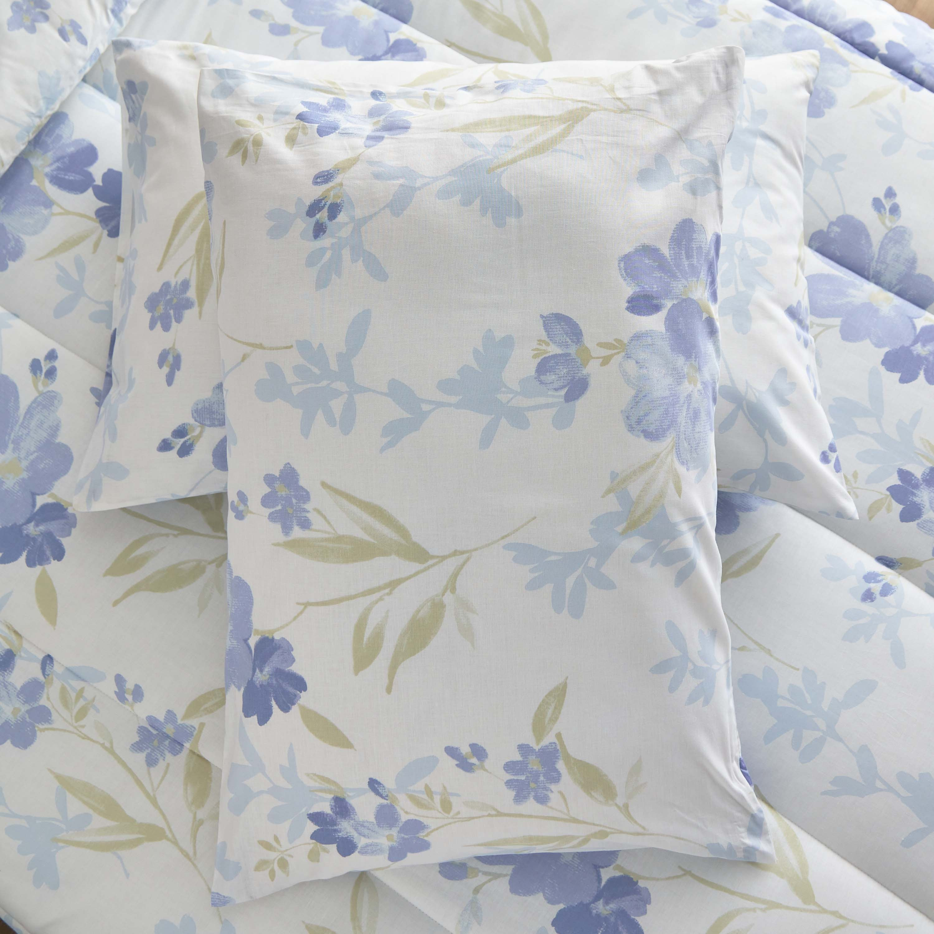 طقم لحاف مزدوج قطن بطبعات 5 قطع سوفي من فالنسيا - 160x220 سم-hbxkidsandyouth-beddingandfurnishings-comfortersets-image-7