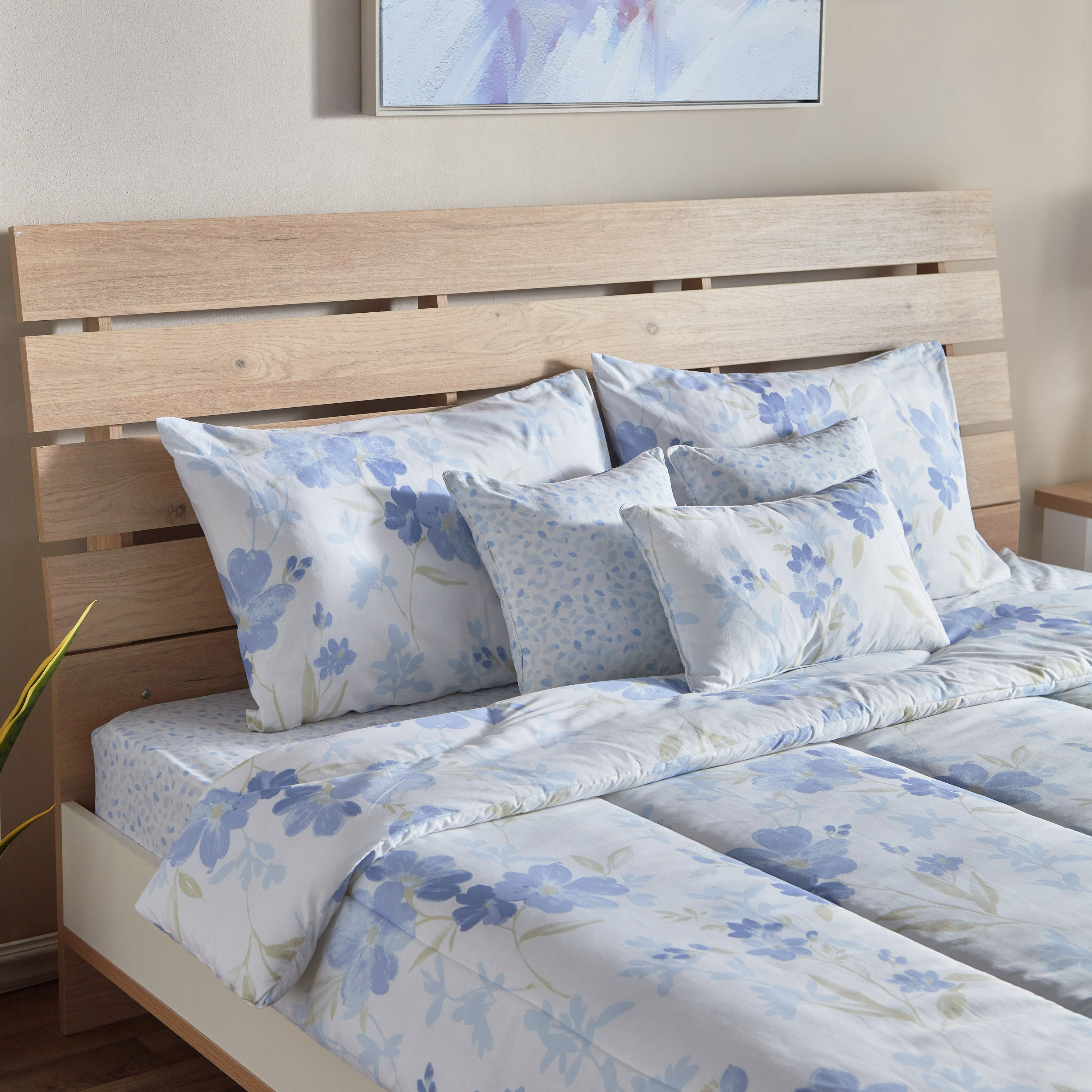طقم لحاف كينج قطن بطبعات 7 قطع سوفي من فالنسيا - 220x240 سم-hbxhomeware-hbxdecorandfurnishings-image-3