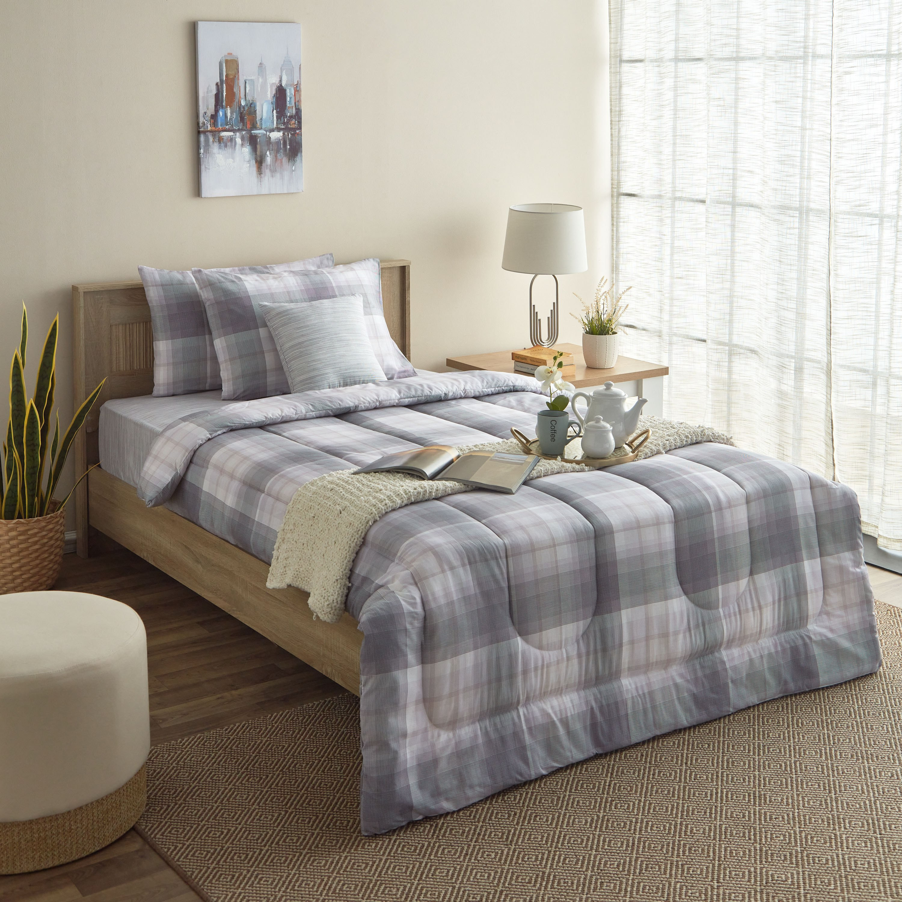 Valencia Udara 5-Piece Printed Twin Cotton BIAB Comforter Set - 160x220 cm-hbxkidsandyouth-beddingandfurnishings-comfortersets-image-10