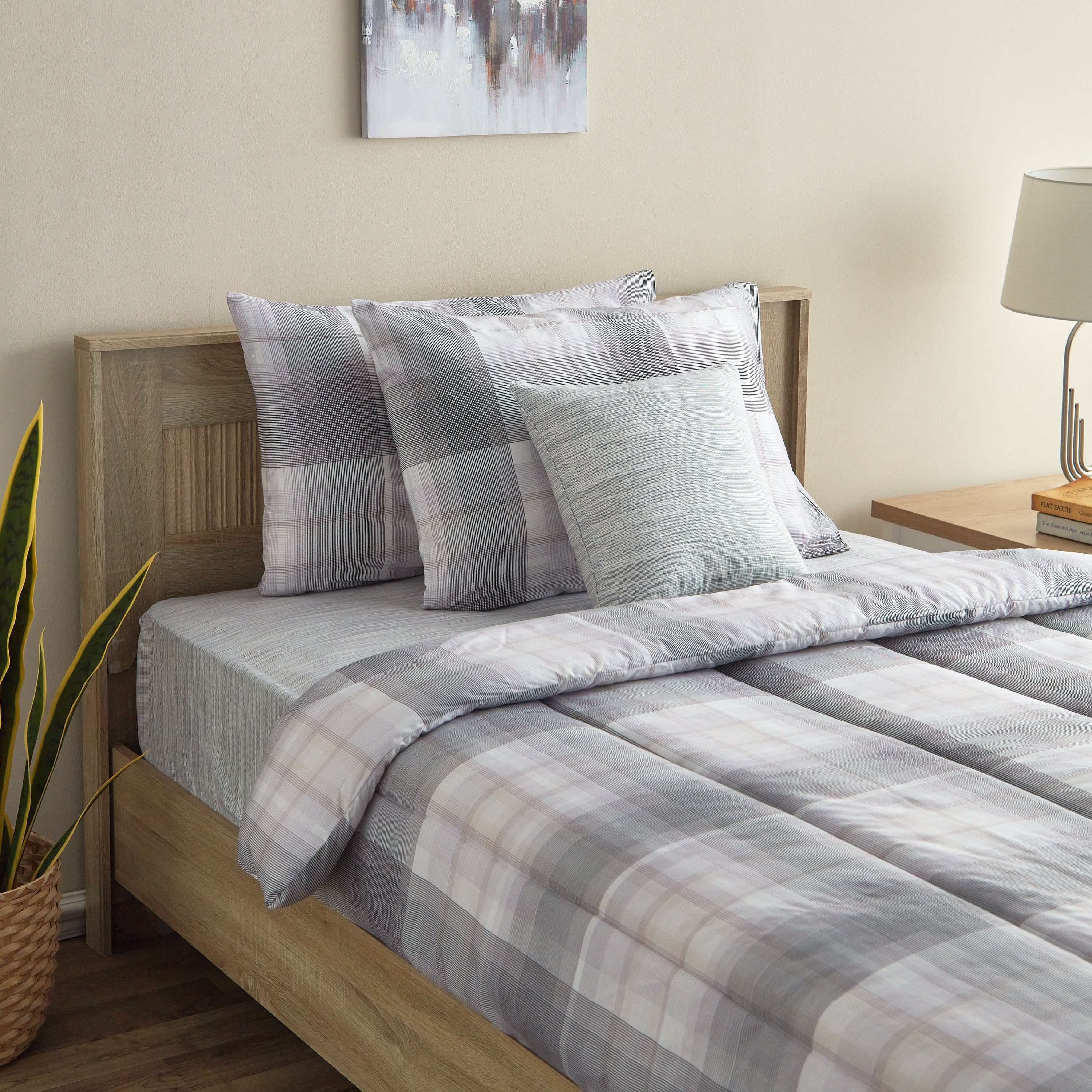 Valencia Udara 5-Piece Printed Twin Cotton BIAB Comforter Set - 160x220 cm-hbxkidsandyouth-beddingandfurnishings-comfortersets-image-3