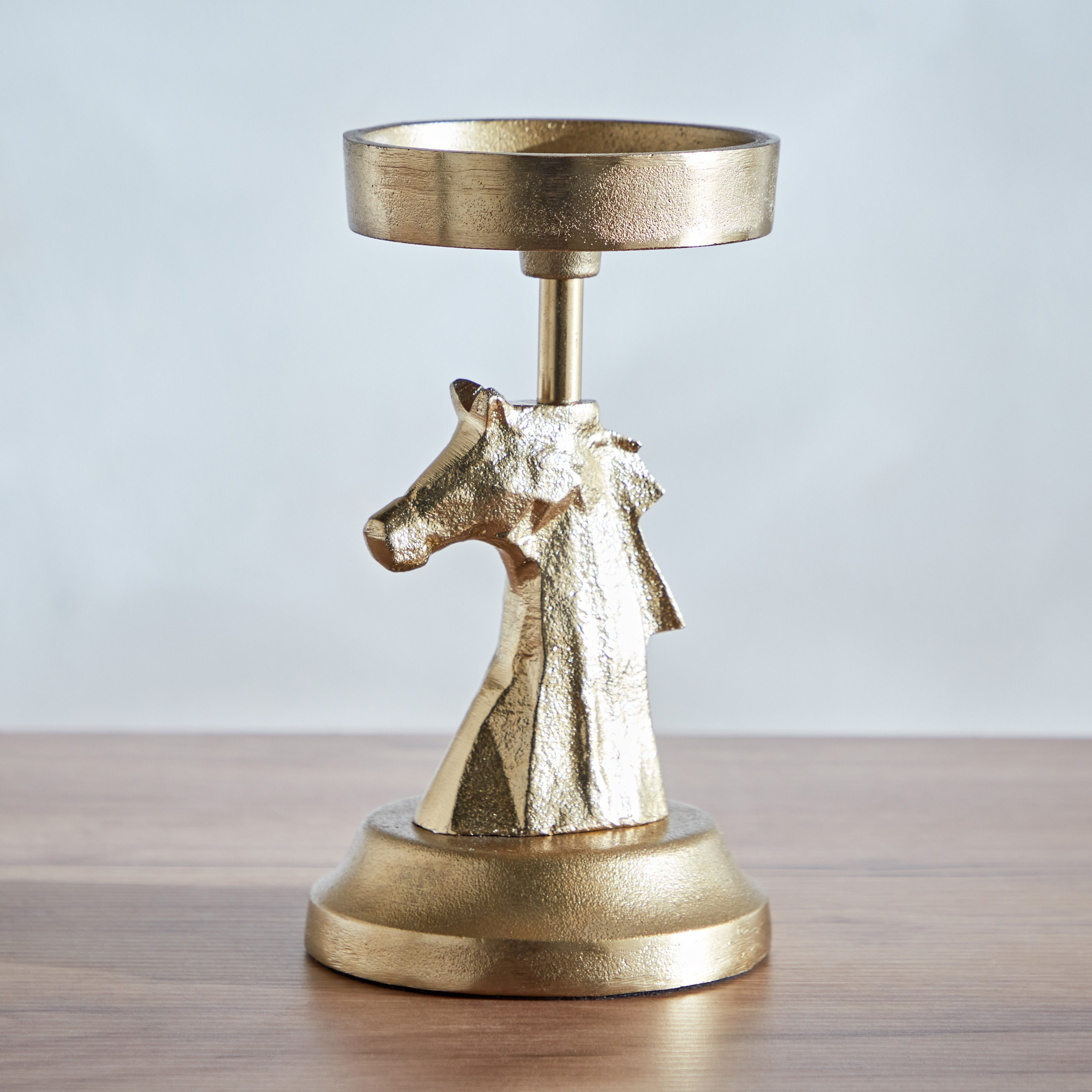 حامل شموع ألومنيوم من جاكس - 10x10x17.5 سم-hbxlivingroom-decorandaccessories-candleholders-image-2