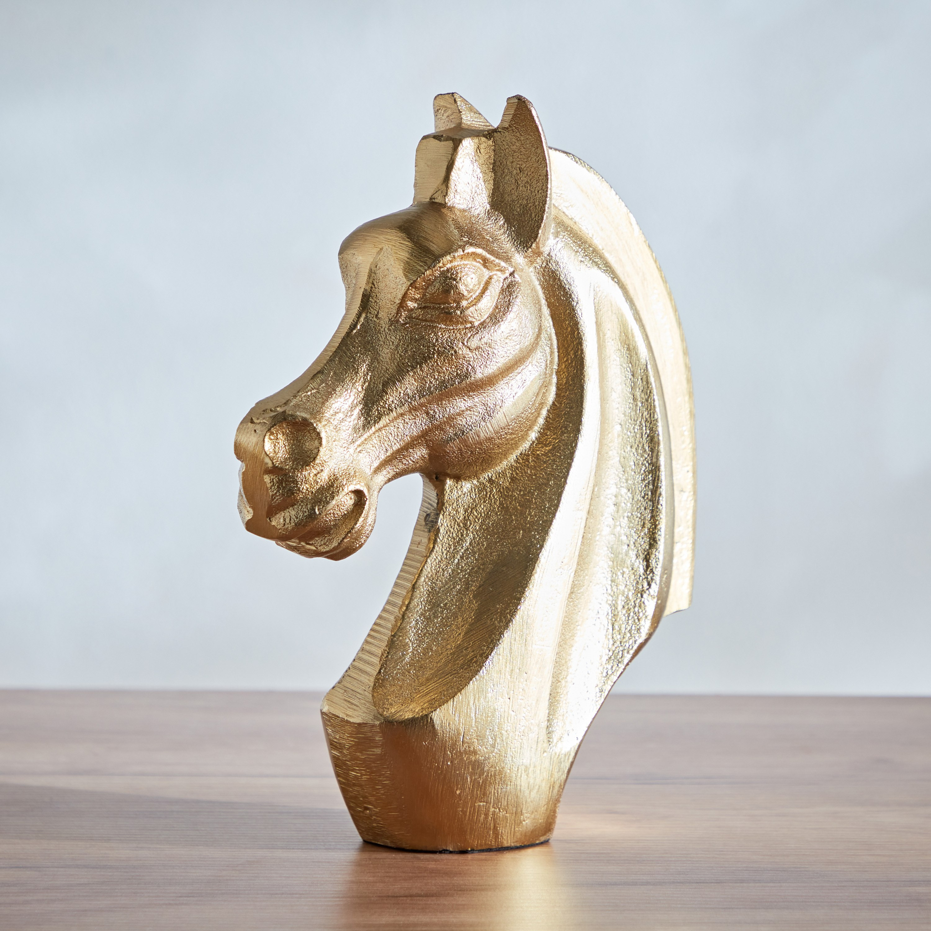 ديكور طاولة ألومنيوم حصان من جاكس - 6.5x17.5x23 سم-hbxhomeware-homedecor-figurinesandornaments-image-1