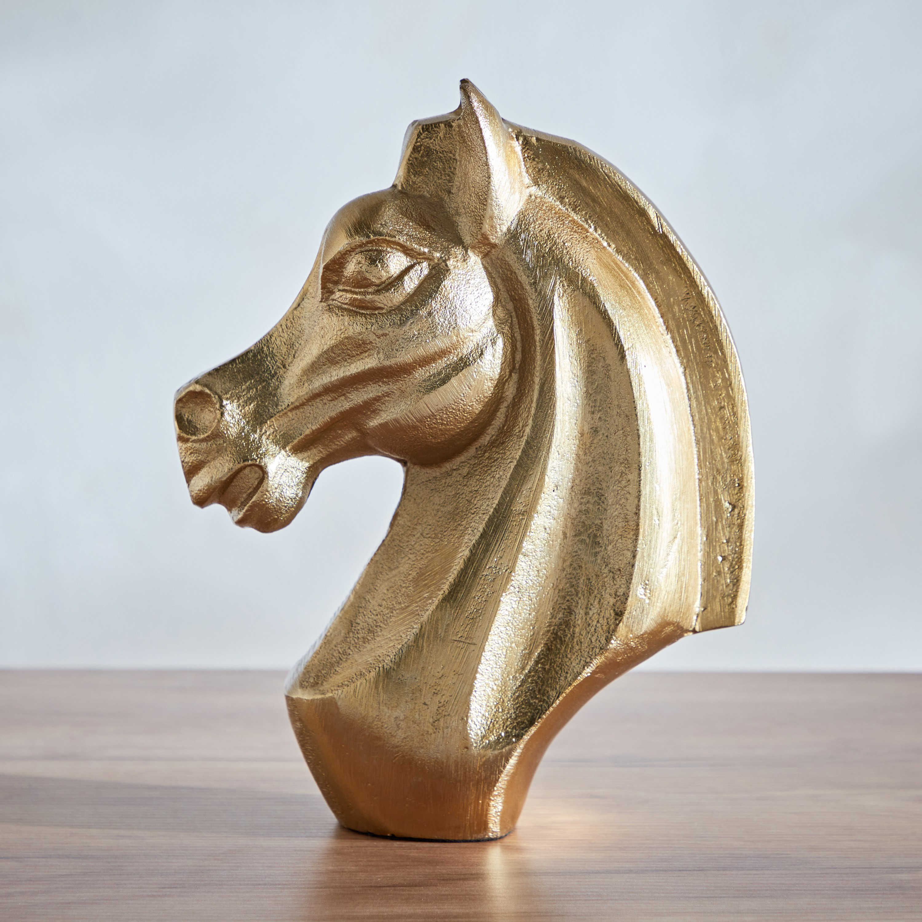 ديكور طاولة ألومنيوم حصان من جاكس - 6.5x17.5x23 سم-hbxhomeware-homedecor-figurinesandornaments-image-2