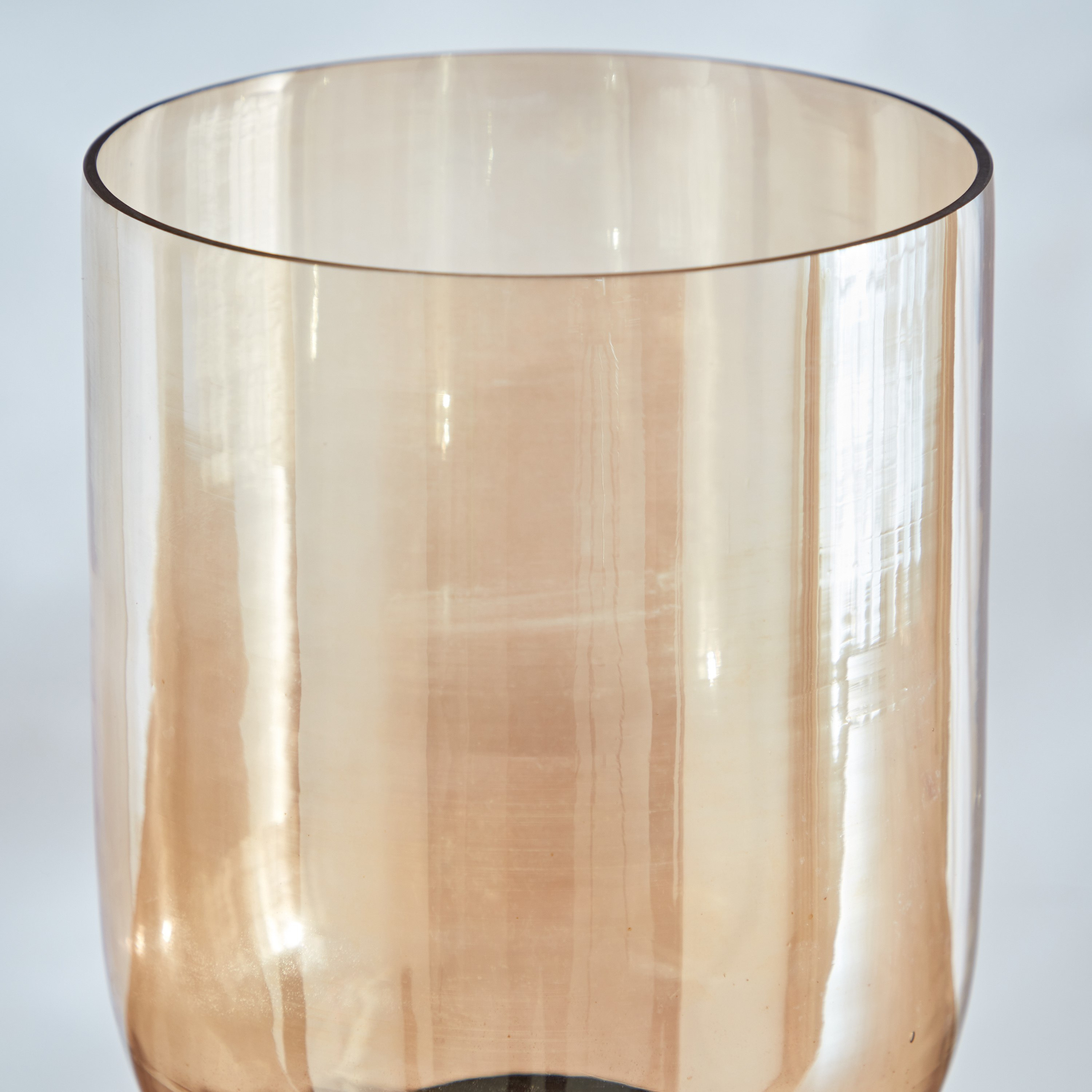 حامل شموع ألومنيوم بزجاج لامع من جاكس - 16x16x35 سم-hbxlivingroom-decorandaccessories-candleholders-image-4