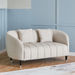 Felix 2-Seater Fabric Sofa with 2 Cushions-Sofas-thumbnailMobile-0