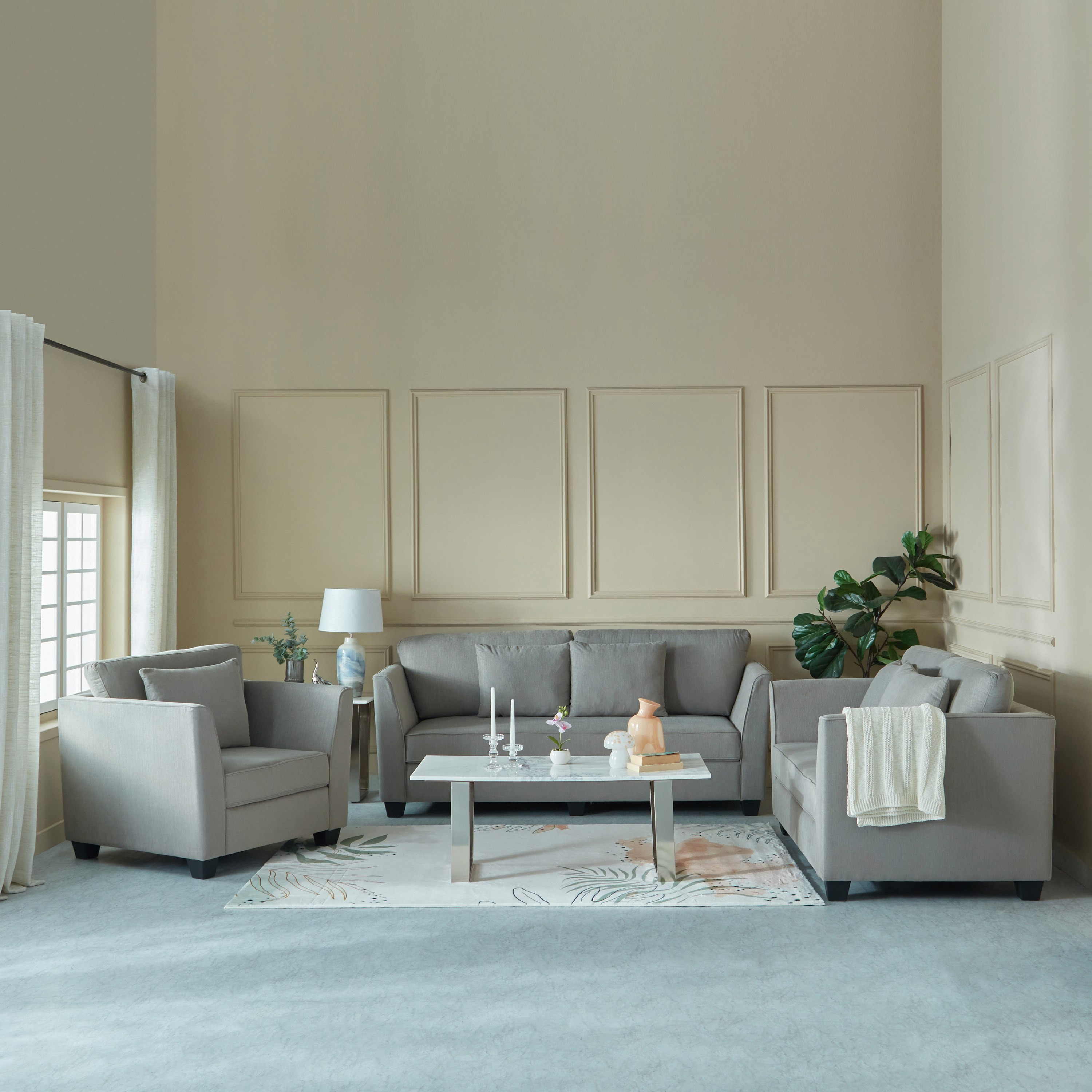 Sydney Fabric Armchair with Cushion-hbxlivingroom-sofasandarmchairs-sofas-image-11