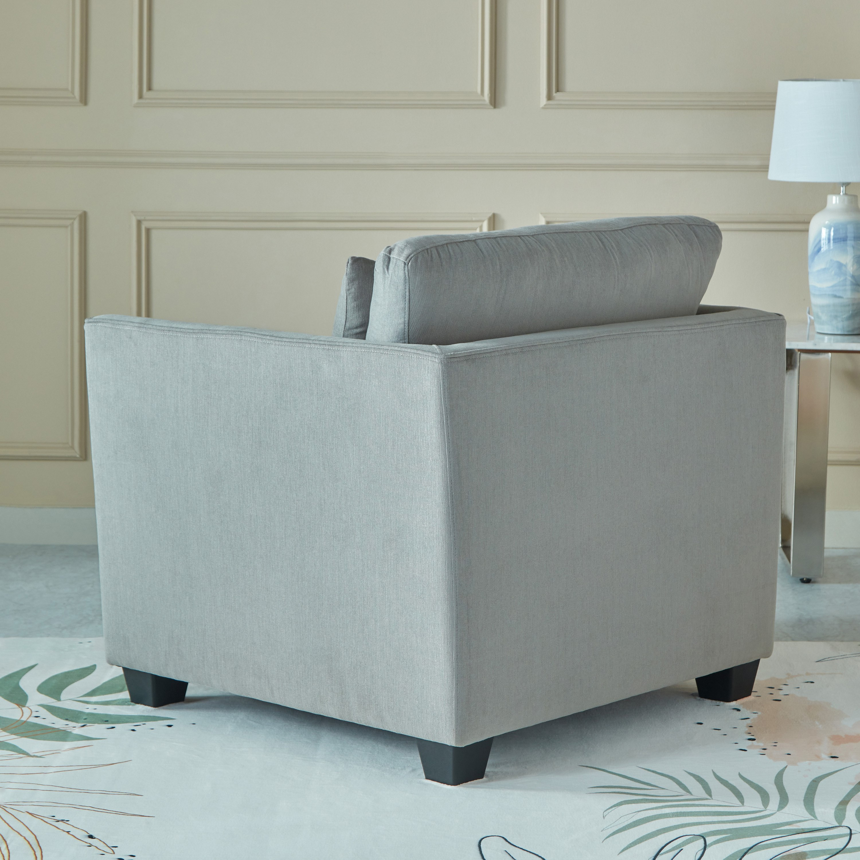 Sydney Fabric Armchair with Cushion-hbxlivingroom-sofasandarmchairs-sofas-image-3