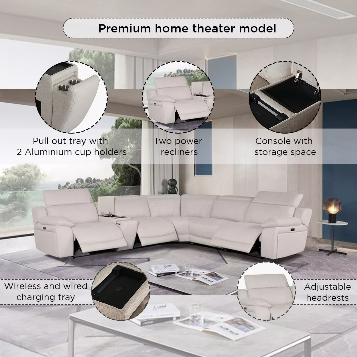 كنبة استرخاء ركنية مرِنة بـ5 مقاعد ومسند رأس قابل للتعديل وشاحن لاسلكي من طوكيو-hbxlivingroom-sofasandarmchairs-cornersofas-image-25