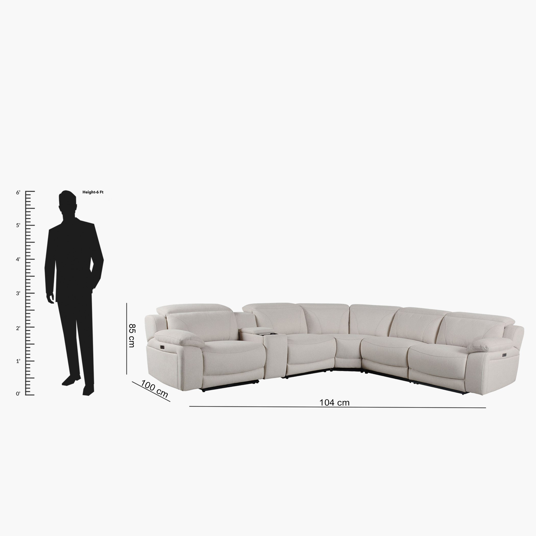 كنبة استرخاء ركنية مرِنة بـ5 مقاعد ومسند رأس قابل للتعديل وشاحن لاسلكي من طوكيو-hbxlivingroom-sofasandarmchairs-cornersofas-image-27