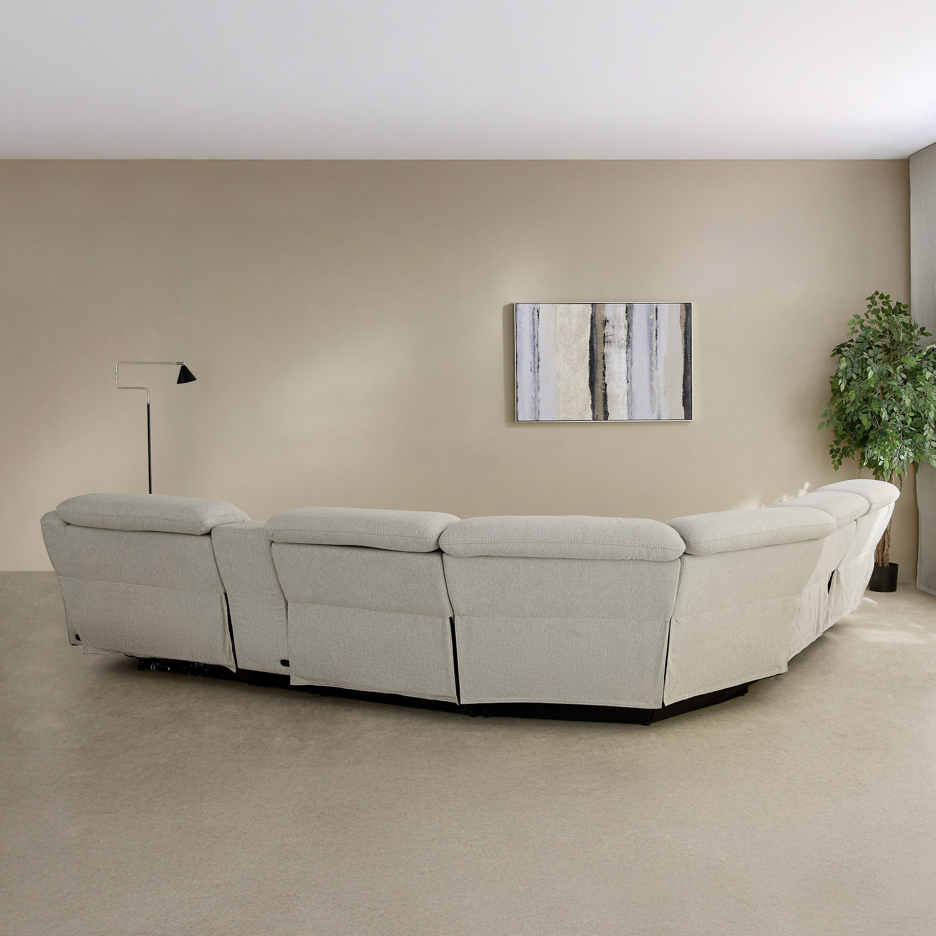 كنبة استرخاء ركنية مرِنة بـ5 مقاعد ومسند رأس قابل للتعديل وشاحن لاسلكي من طوكيو-hbxlivingroom-sofasandarmchairs-cornersofas-image-9