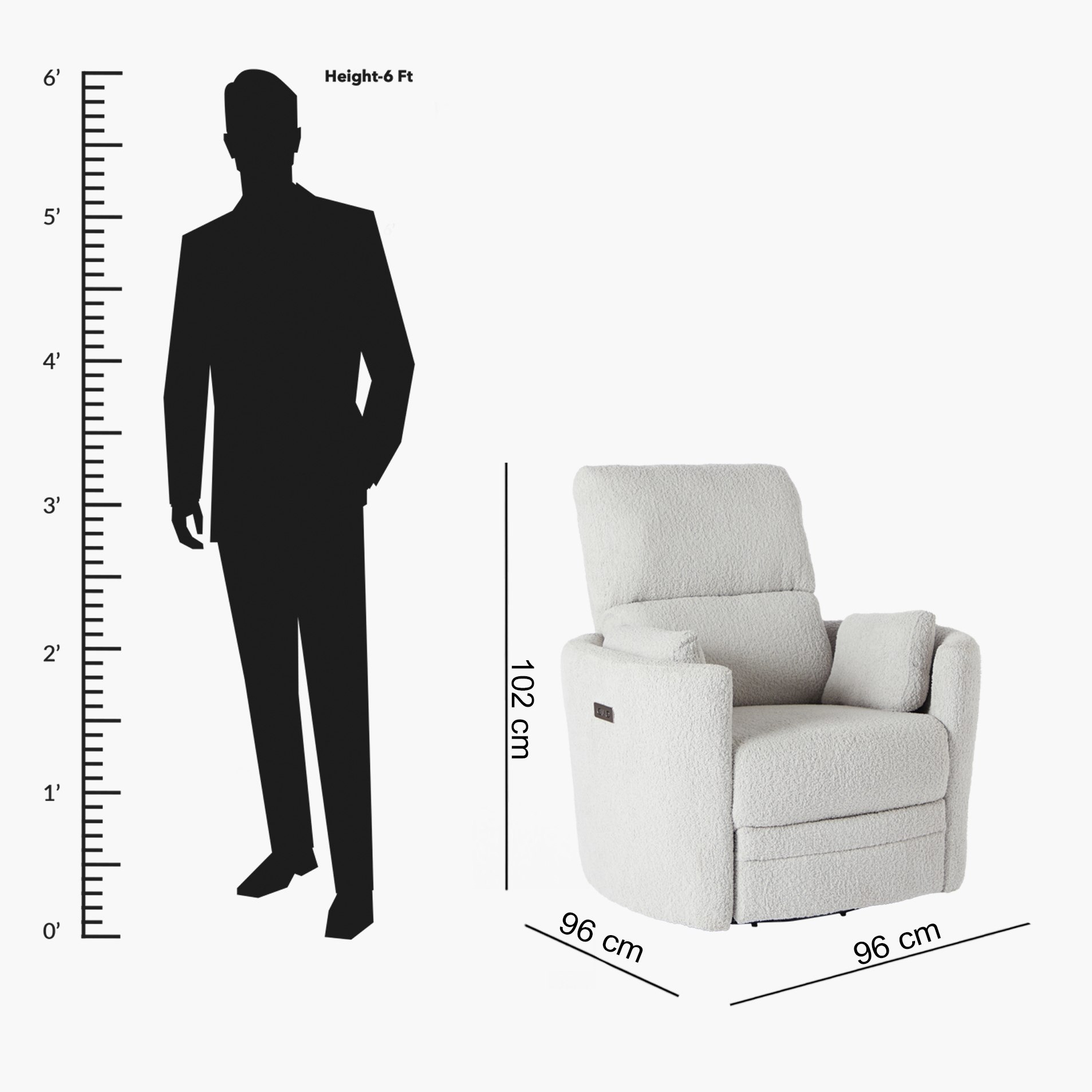 Asos Electric Power Armchair Fabric Recliner with Swivel-hbxfurniture-sofasandarmchairs-reclinersofas-image-13