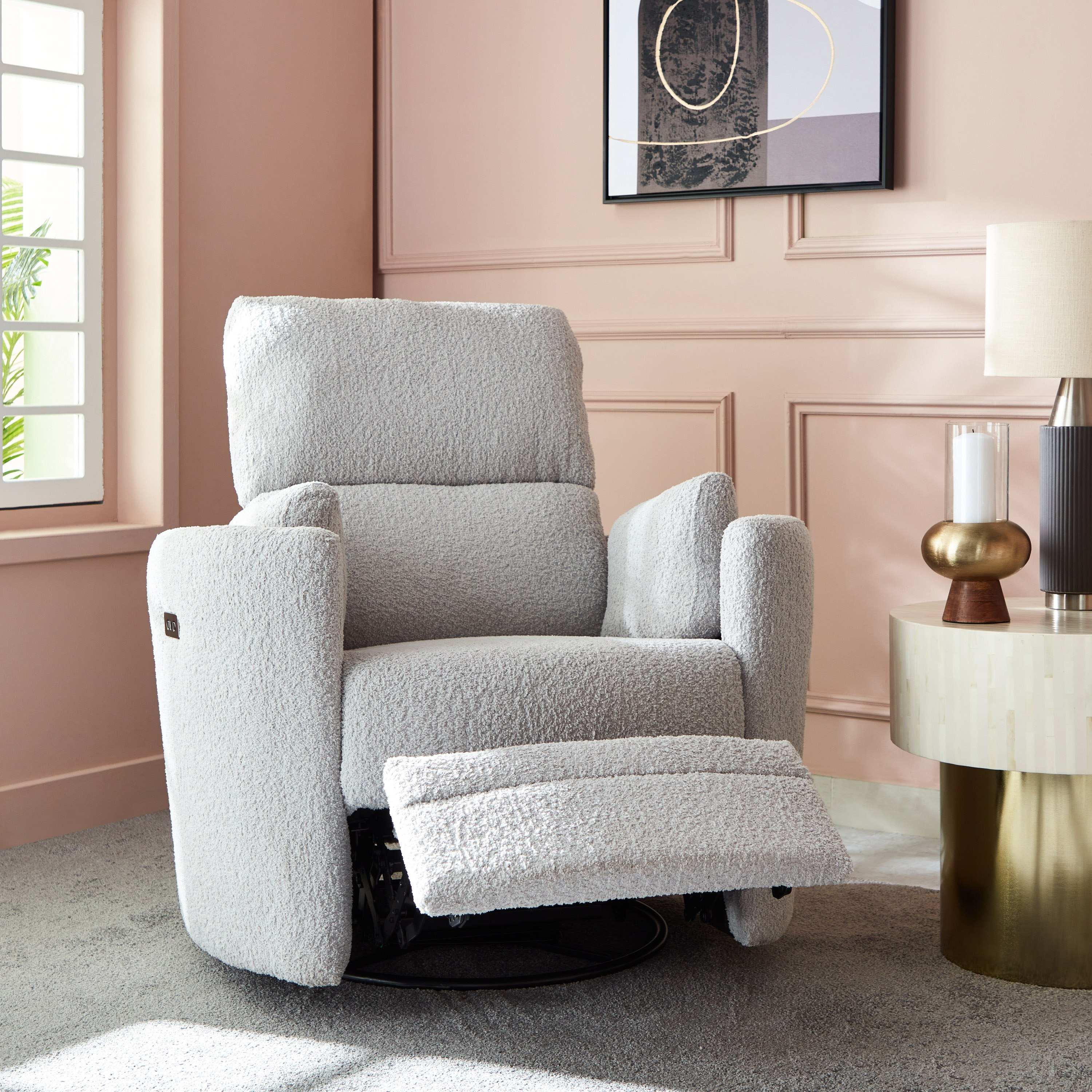 Asos Electric Power Armchair Fabric Recliner with Swivel-hbxfurniture-sofasandarmchairs-reclinersofas-image-9