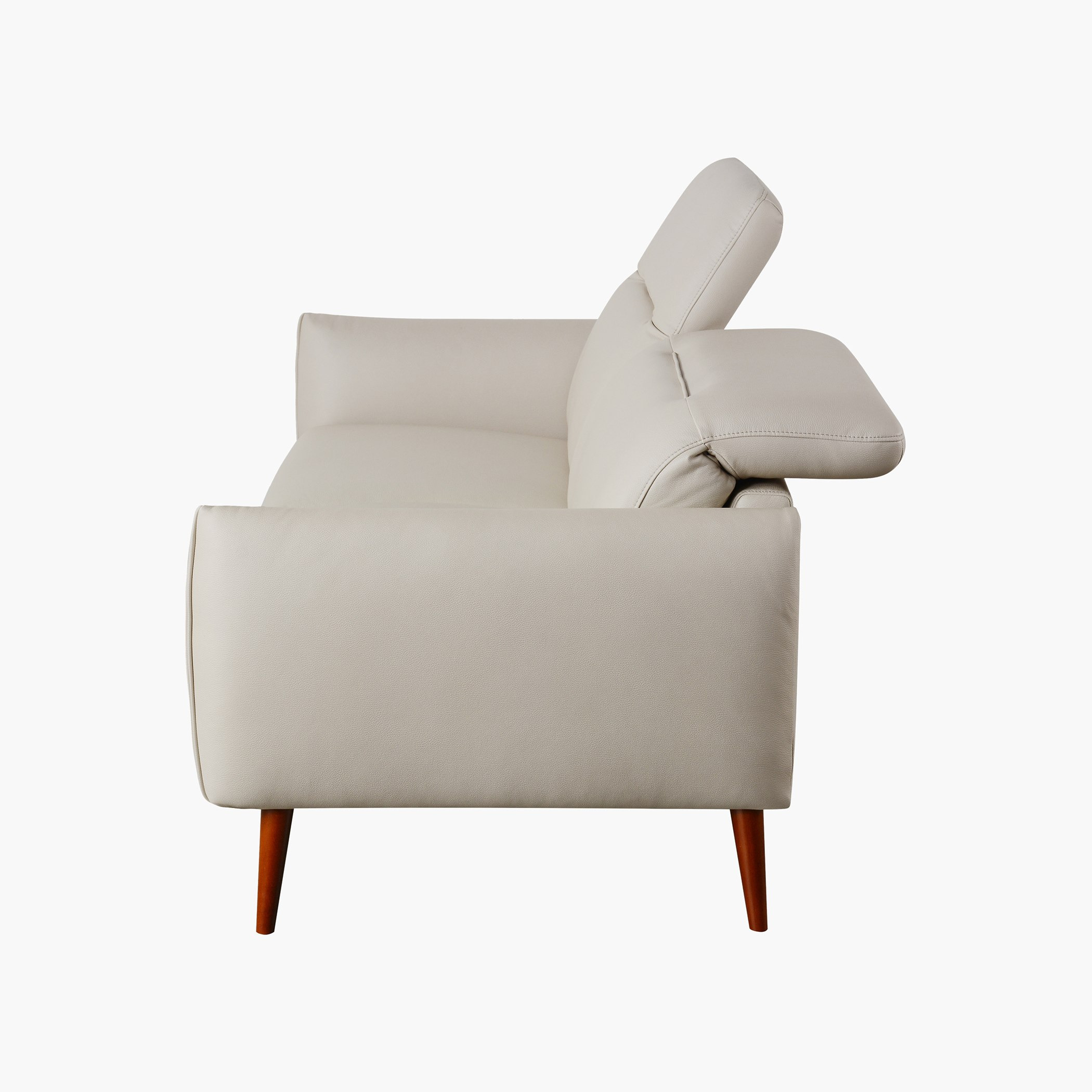 كنبة جلد صناعي ثلاثة مقاعد مع مسند رأس قابل للتعديل من كومو-hbxlivingroom-sofasandarmchairs-sofas-image-4