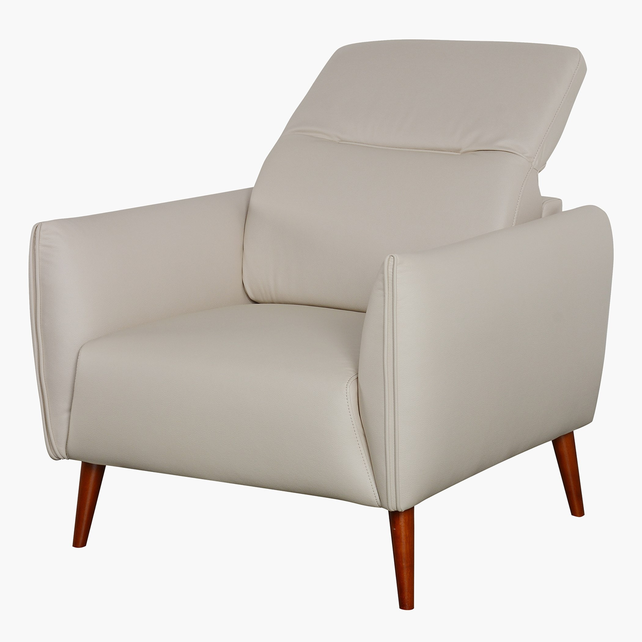 كرسي من الجلد الصناعي مع مسند رأس قابل للتعديل من كومو-hbxlivingroom-sofasandarmchairs-sofas-image-2