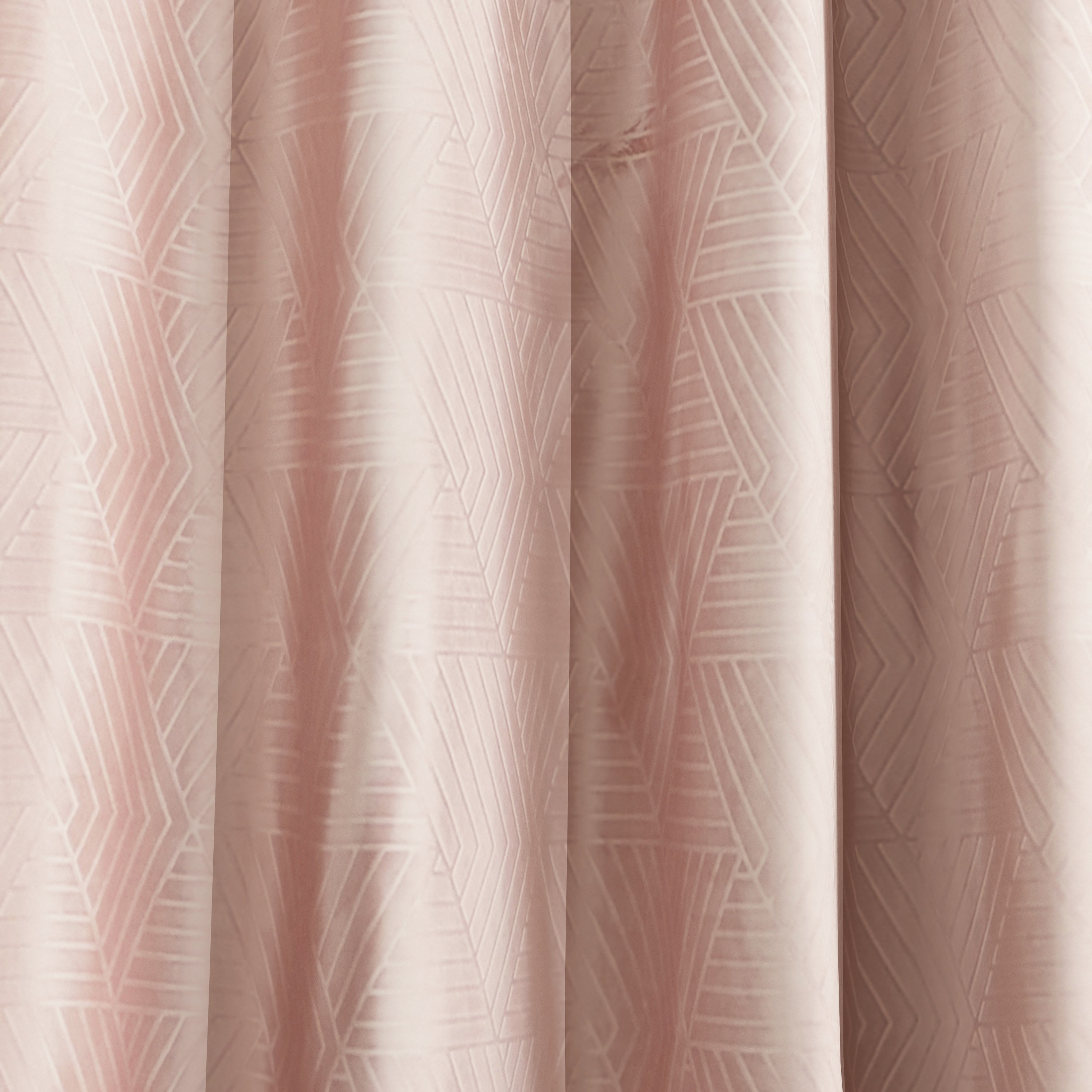 طقم ستائر مخملية منقوشة قطعتين من زارا - 140x240 سم-hbxhomeware-hbxdecorandfurnishings-image-3