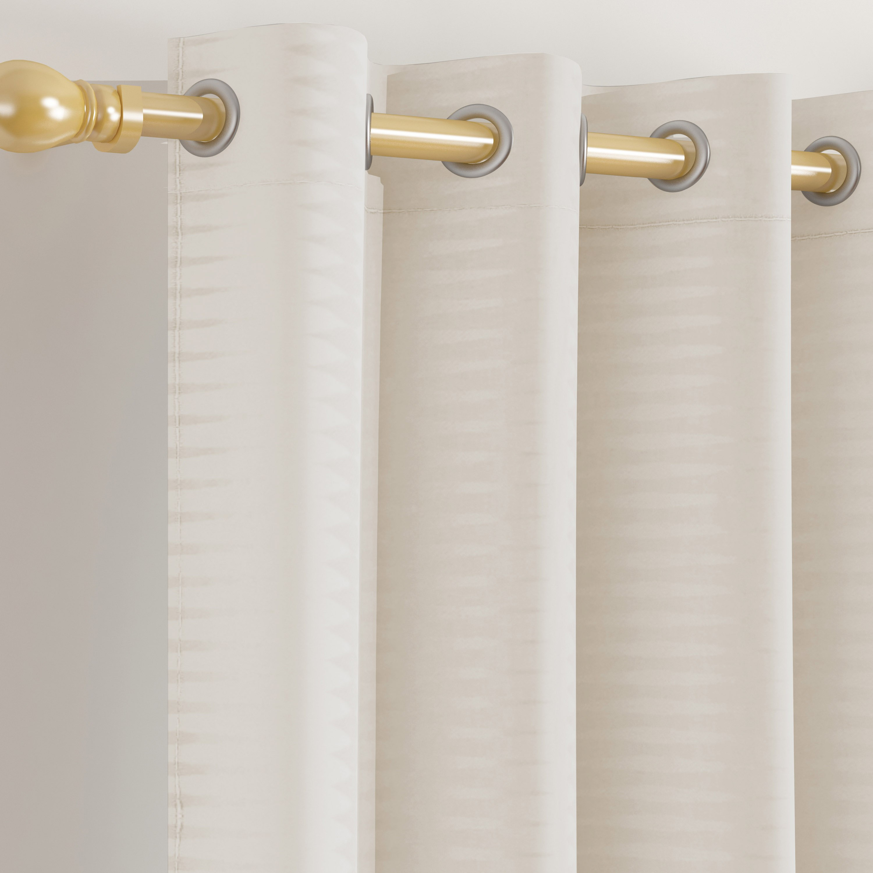 Braxton Ava Yana 2-Piece Extra-Long Sheer Curtain Set - 140x300 cm-PROMO_HB_AE_B1G1_250925-image-2