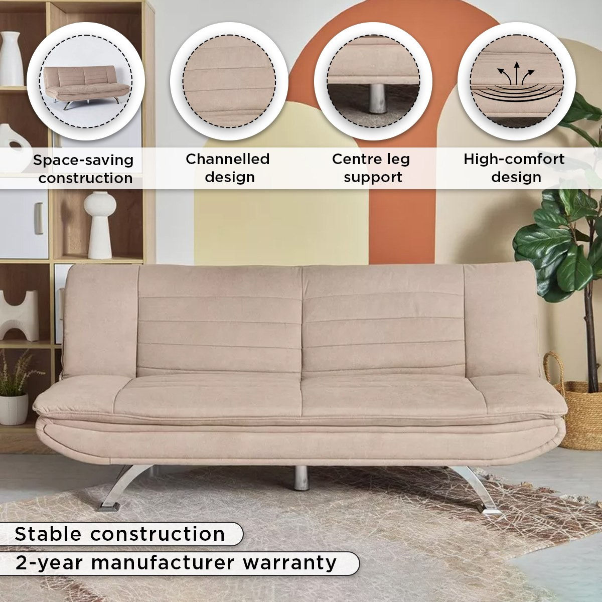 Joyfull 3-Seater Sofa Bed-hbxfurniture-sofasandarmchairs-sofabeds-image-4