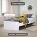 Vanilla Single Bed - 90x190 cm-Single-thumbnailMobile-8