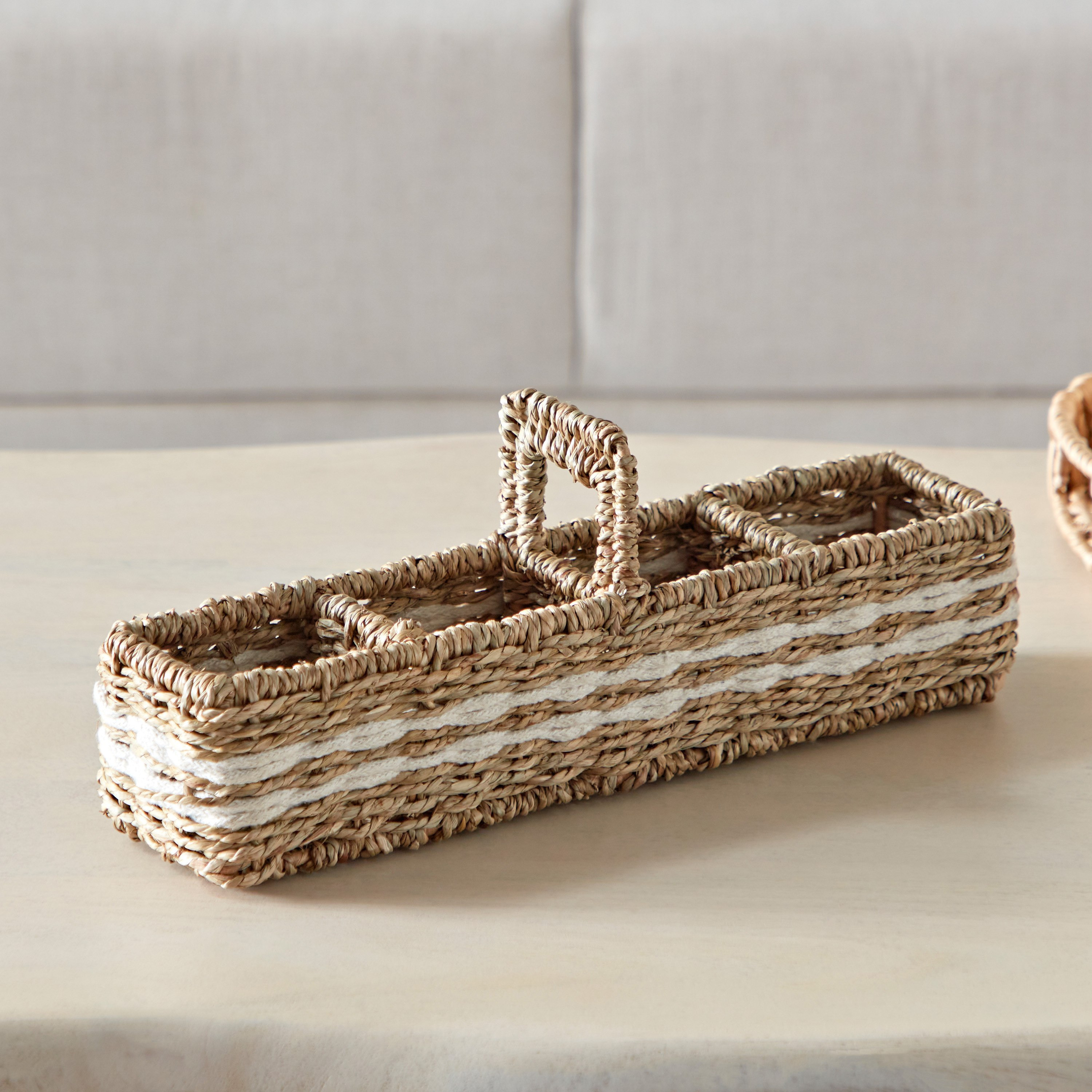 Studio Seagrass Potpourri Decorative Tray - 32x8x7 cm-PROMO_HB_AE_B1G1_250925-image-2
