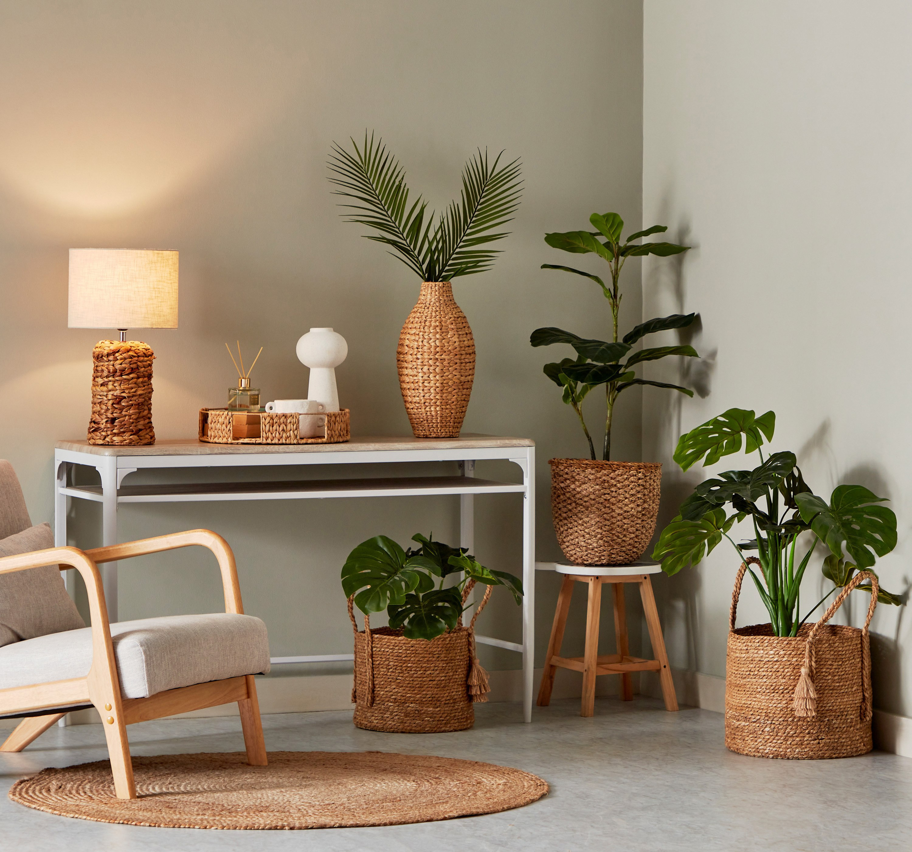 إناء زرع من الأعشاب البحرية بمقبض وقاعدة صفير الماء من ستوديو - 30x30x27 سم-hbxhomeware-hbxdecorandfurnishings-image-5
