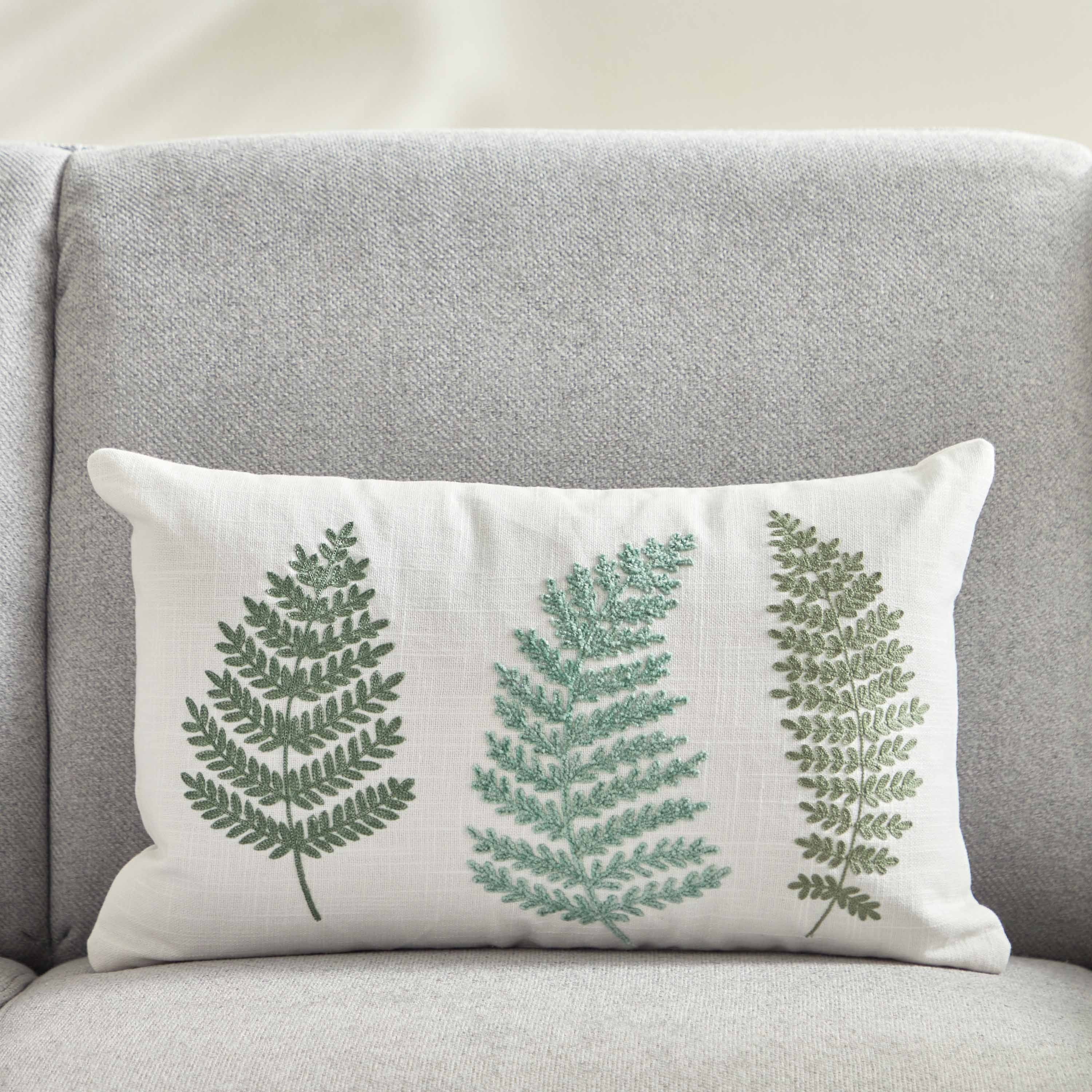 وسادة محشوّة مطرّزة - جاردن هيفين - 30x50 سم-hbxlivingroom-furnishings-cushionsandcovers-filledcushions-image-1