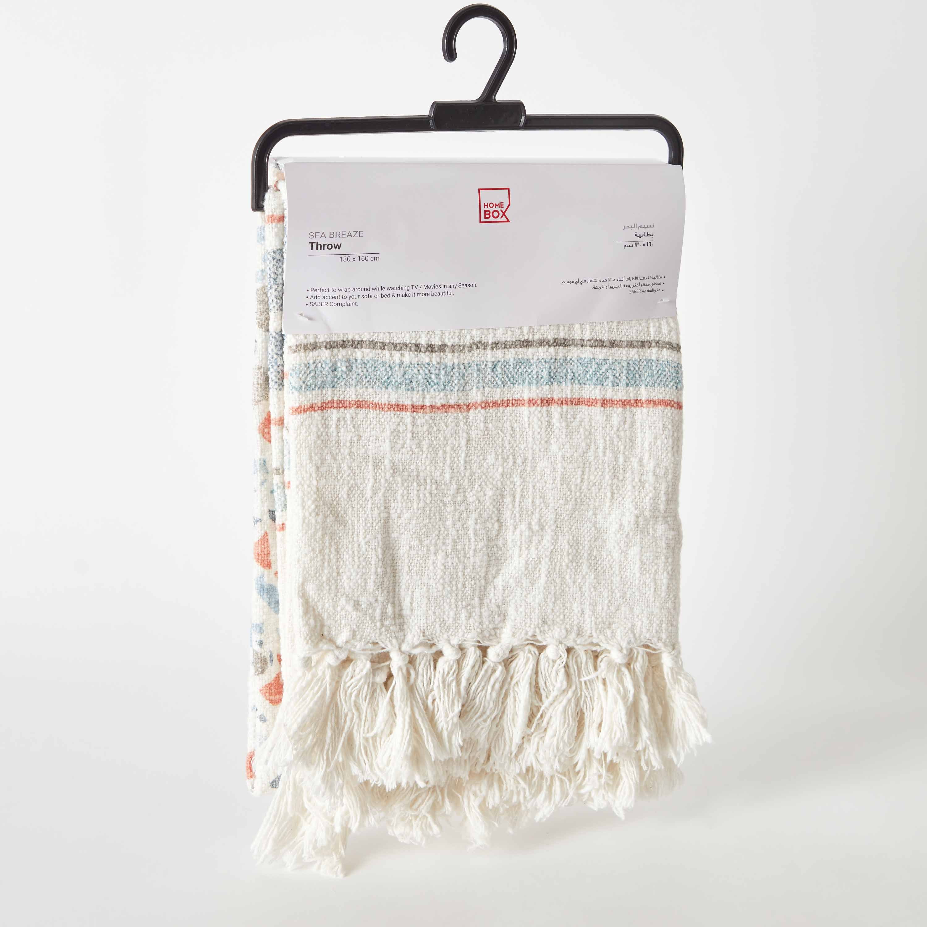 بطانية خفيفة سلوب بطبعات من سي بريز - 130x160 سم-hbxhomeware-hbxbedroom-image-6