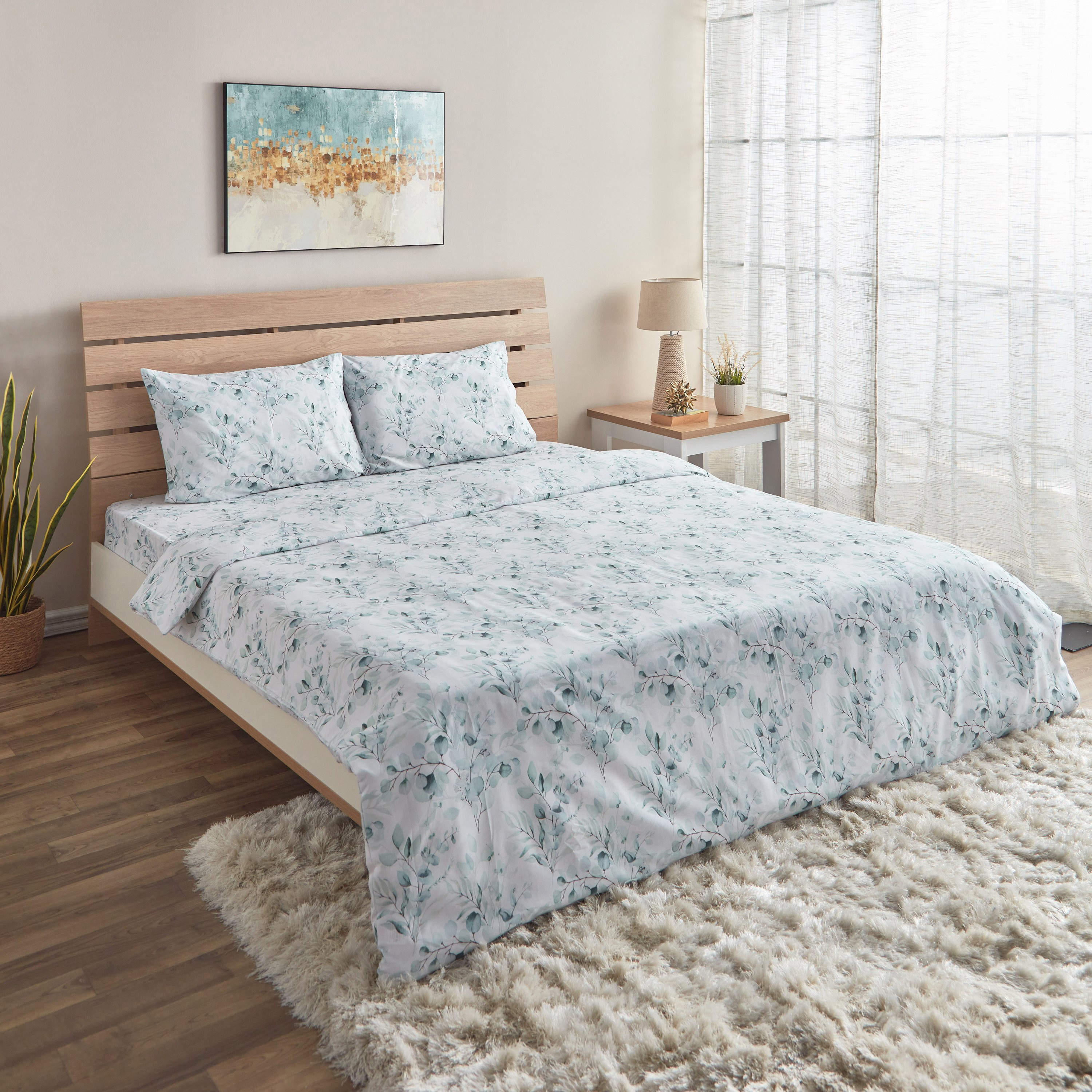 طقم غطاء لحاف كينج وكوين بطبعات 3 قطع من ألبانيا أليا - 220x220 سم-hbxhomeware-bedding-duvetcovers-image-1