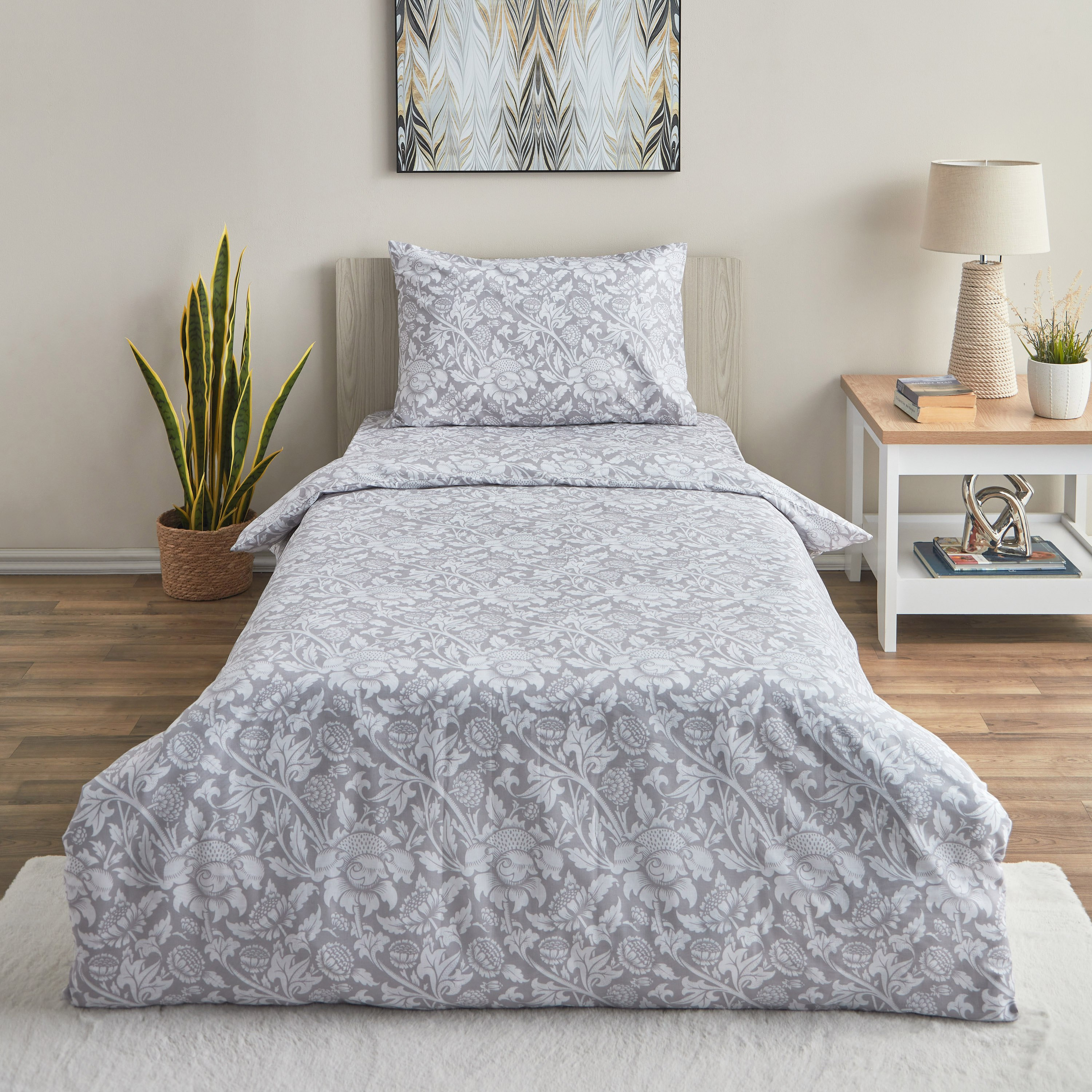 Albania Besse 2-Piece Printed Single Polycotton Duvet Cover Set - 135x200 cm-hbxhomeware-hbxdecorandfurnishings-image-3