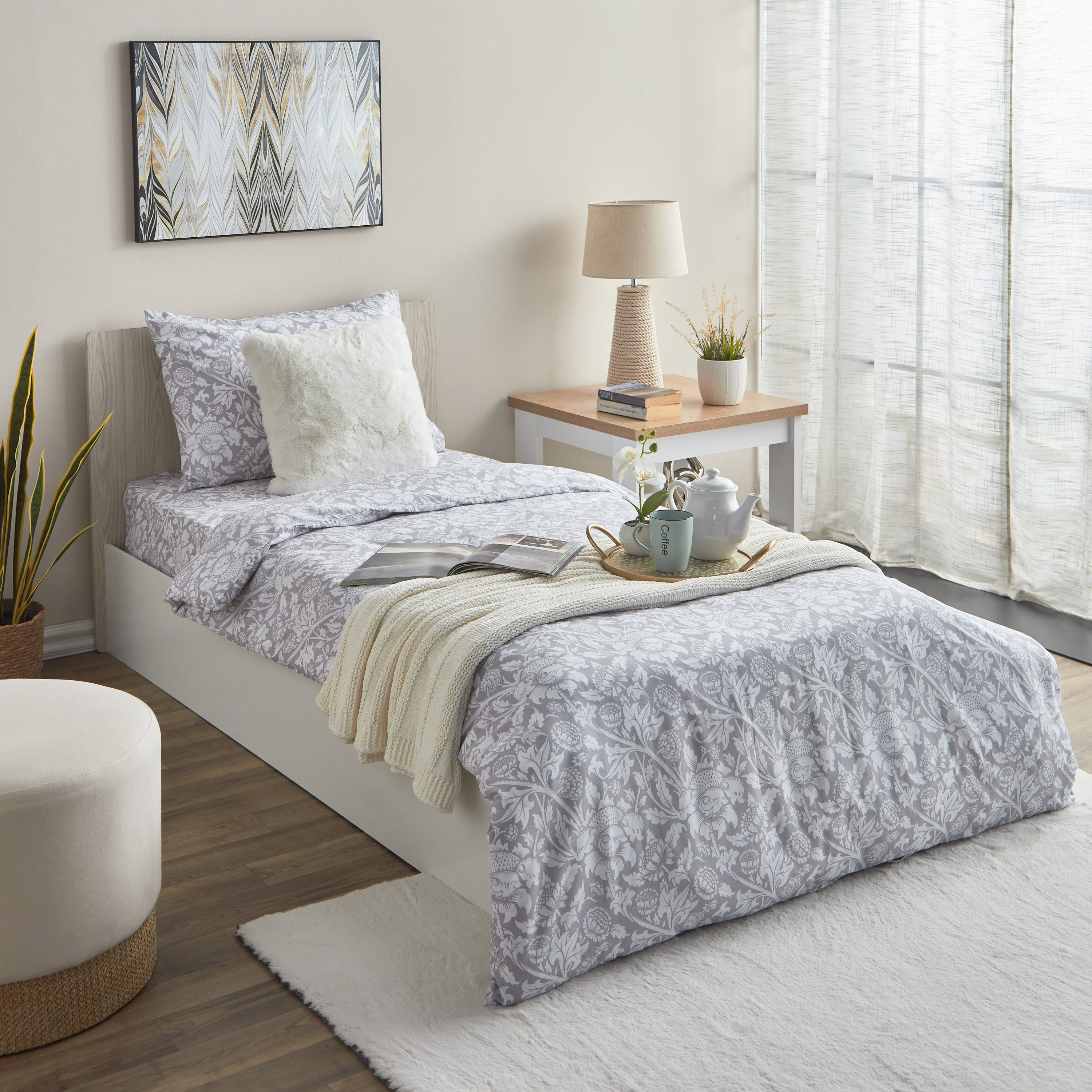 Albania Besse 2-Piece Printed Single Polycotton Duvet Cover Set - 135x200 cm-hbxhomeware-hbxdecorandfurnishings-image-8