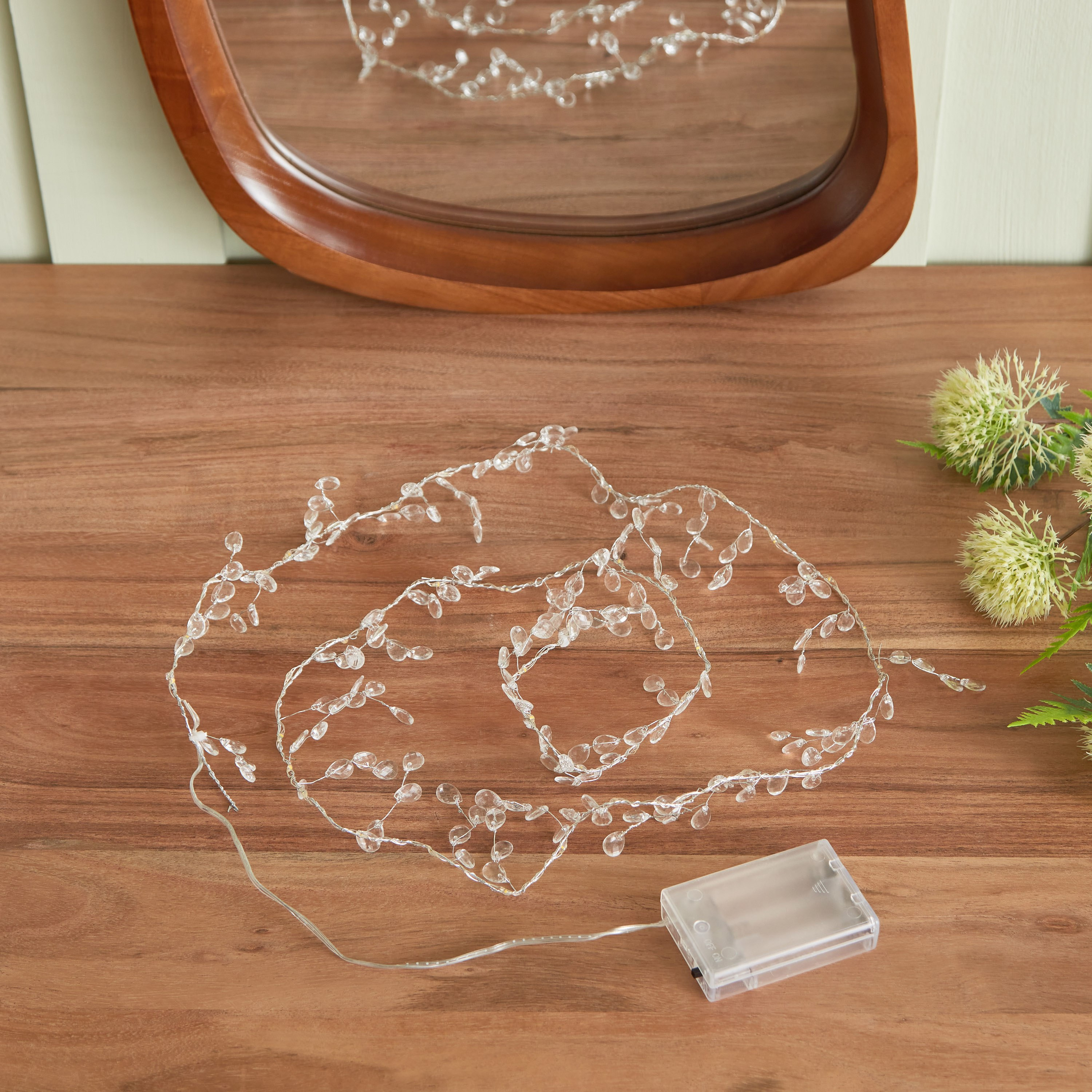 Orla 45-LED String Light with Beads - 140 cm-hbxdiningroom-lighting-decorativesandstringlights-image-2