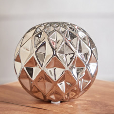 Glide Ceramic Decorative Accent Ball - 9.5x9.5x8.7 cm