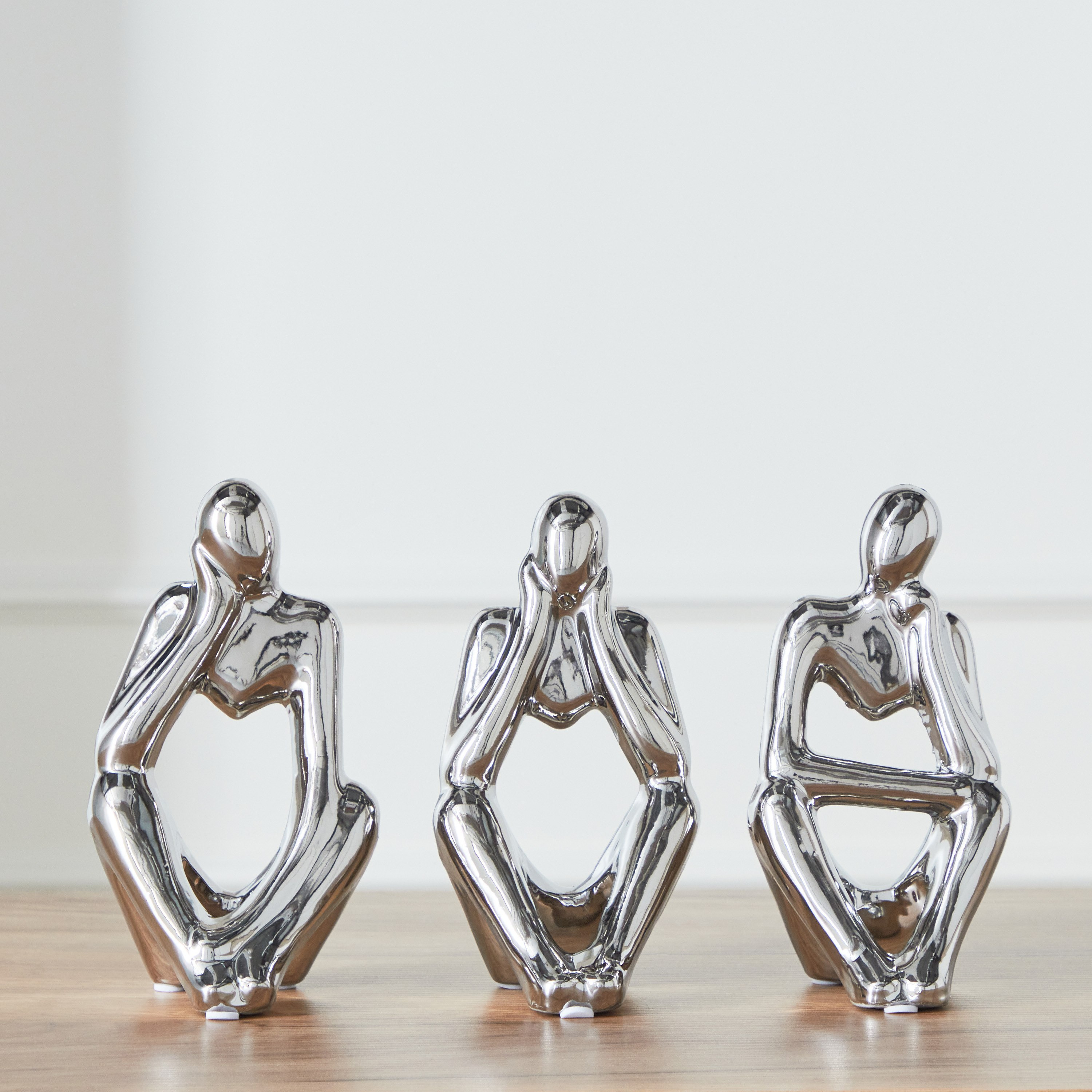 طقم زينة ديكور سيراميك 3 قطع من ديون - 9x8.5x15.5 سم-hbxhomeware-homedecor-figurinesandornaments-image-2
