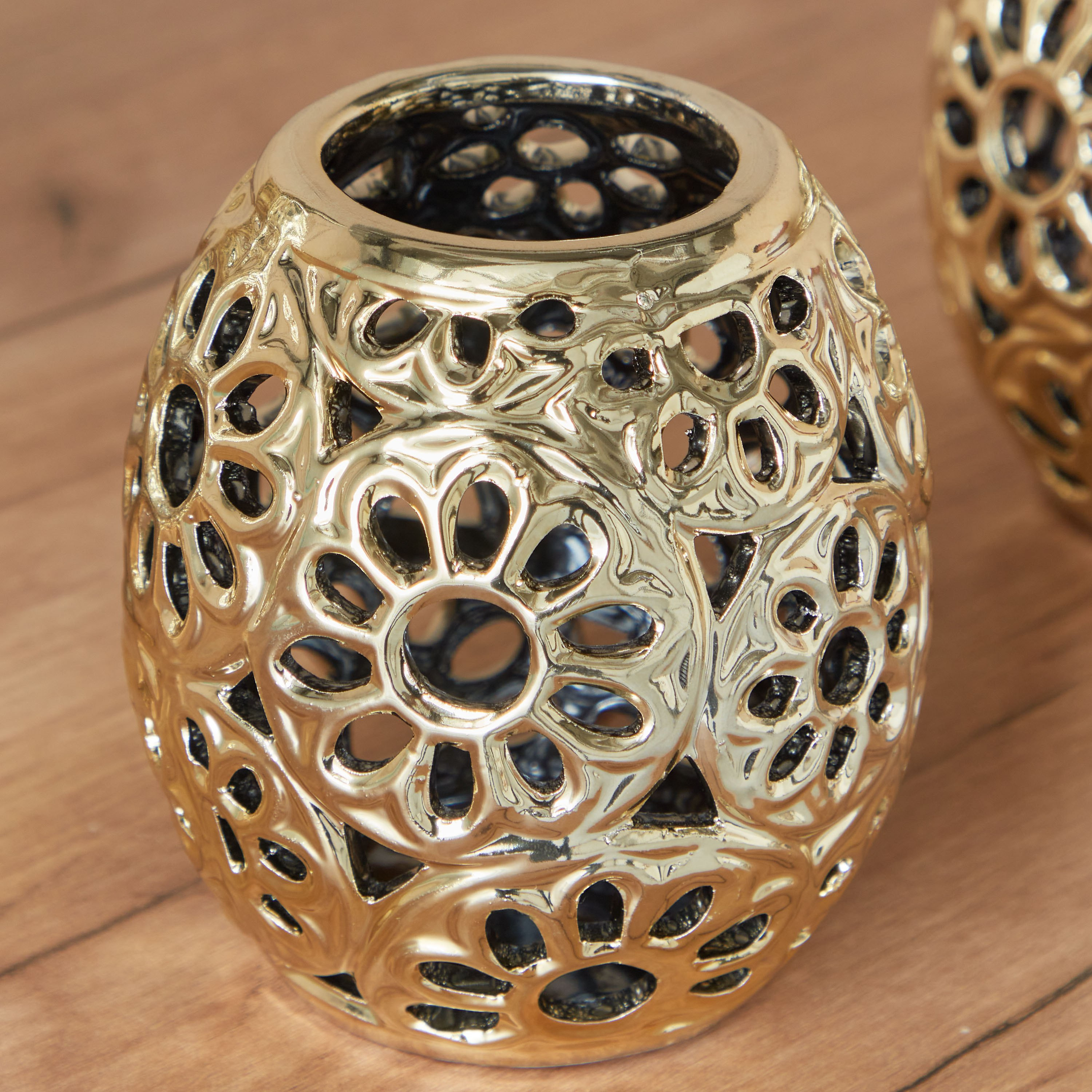 مجموعة هدايا مزهرية وحامل شموع سيراميك 3 قطع من ديون-hbxbedroom-decorandaccessories-vases-image-2