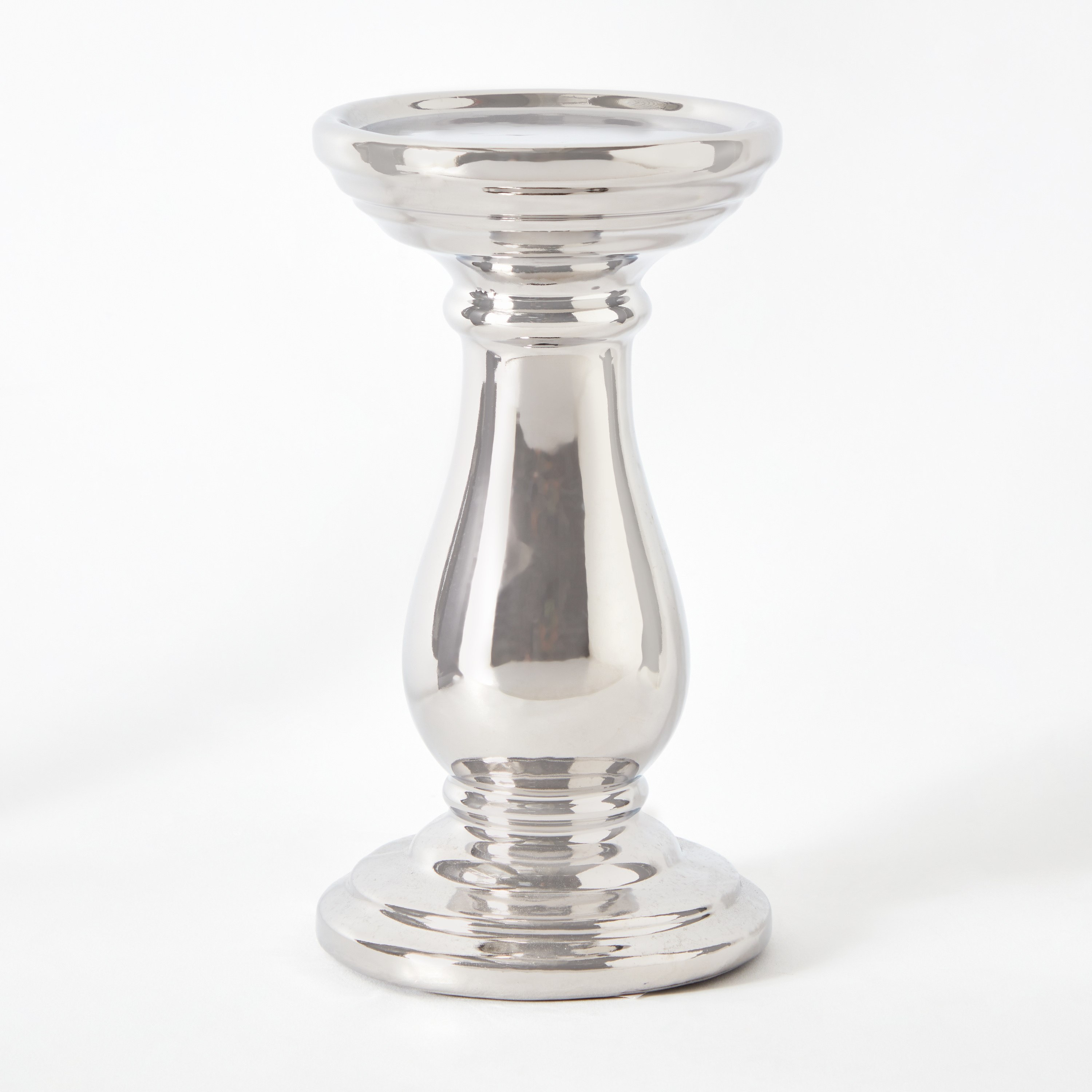 حامل شموع رفيعة سيراميك من ديون - 10x10x18 سم-hbxlivingroom-decorandaccessories-candleholders-image-5