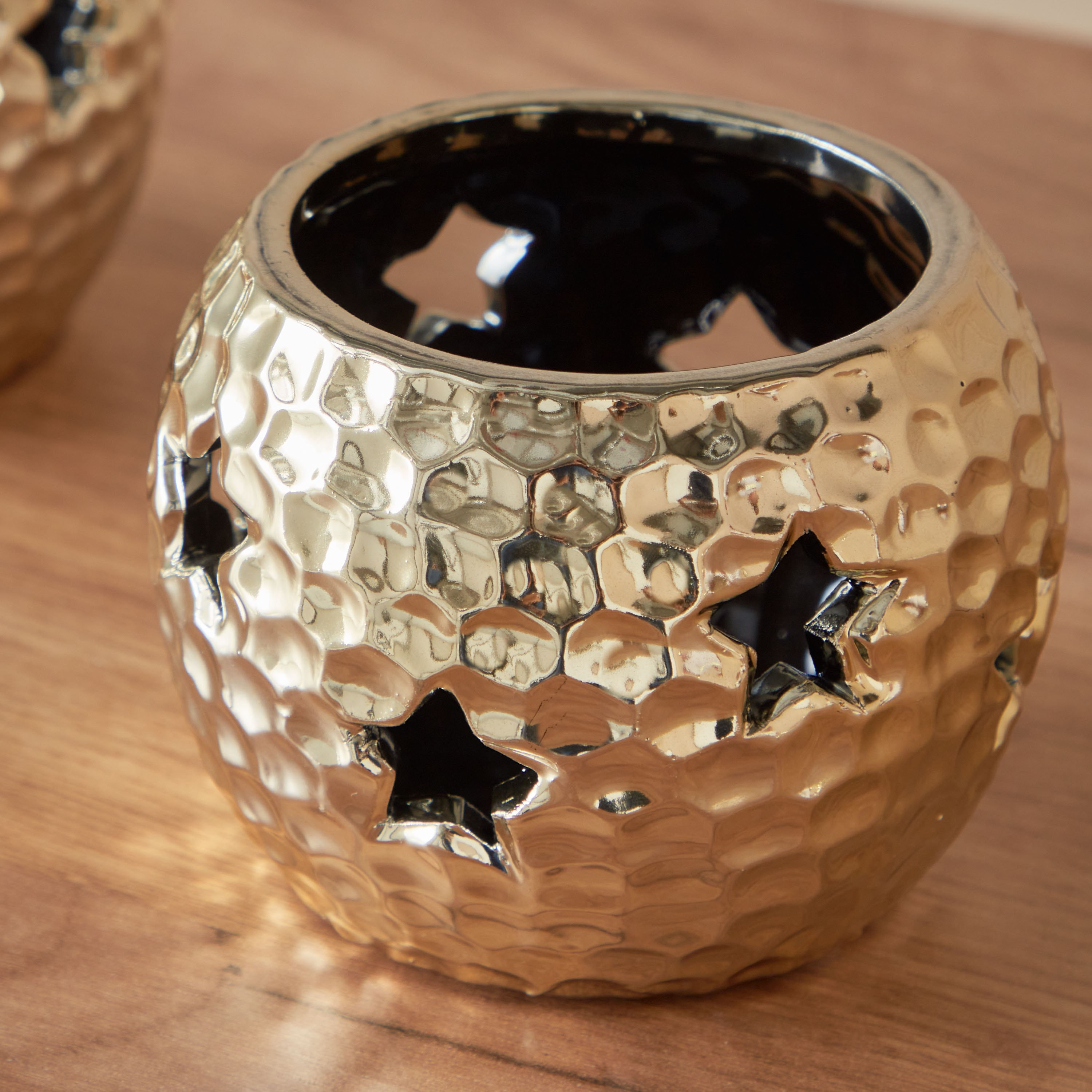 طقم حامل شموع سيراميك قطعتين من ديون - 11x11x8.5 سم-hbxlivingroom-decorandaccessories-candleholders-image-3