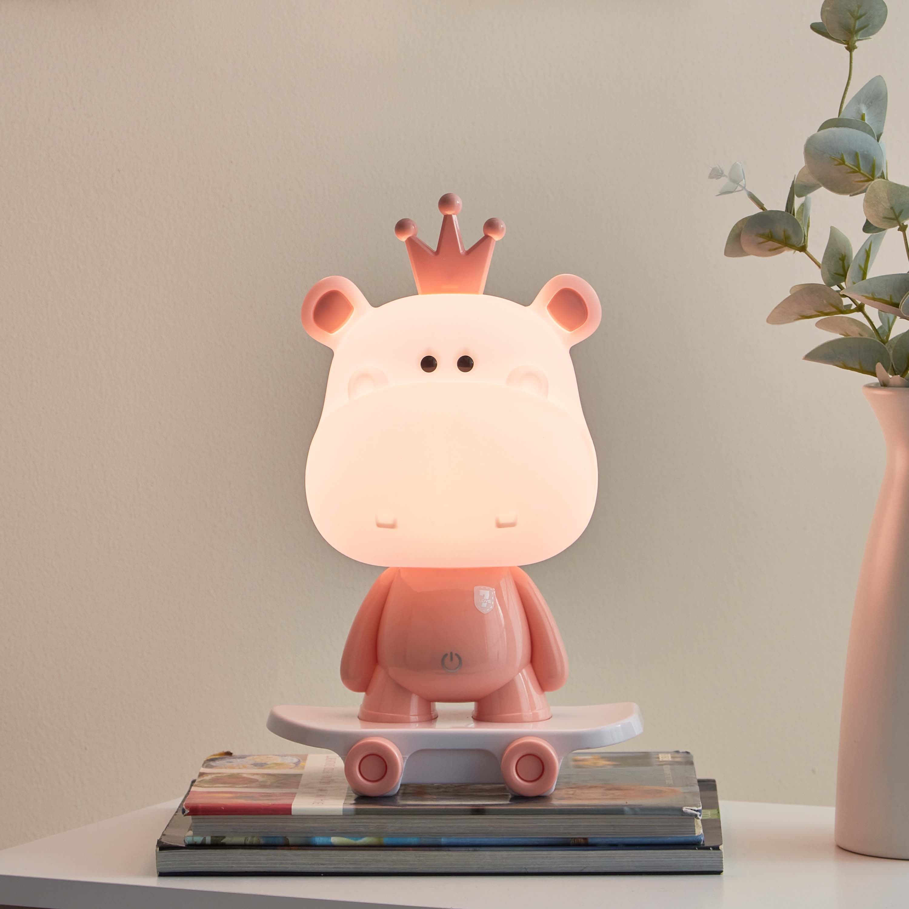 مصباح طاولة إل إي دي يعمل باللمس من جليم - 19x15.5x25 سم-hbxhomeware-hbxkidsandyouth-image-2