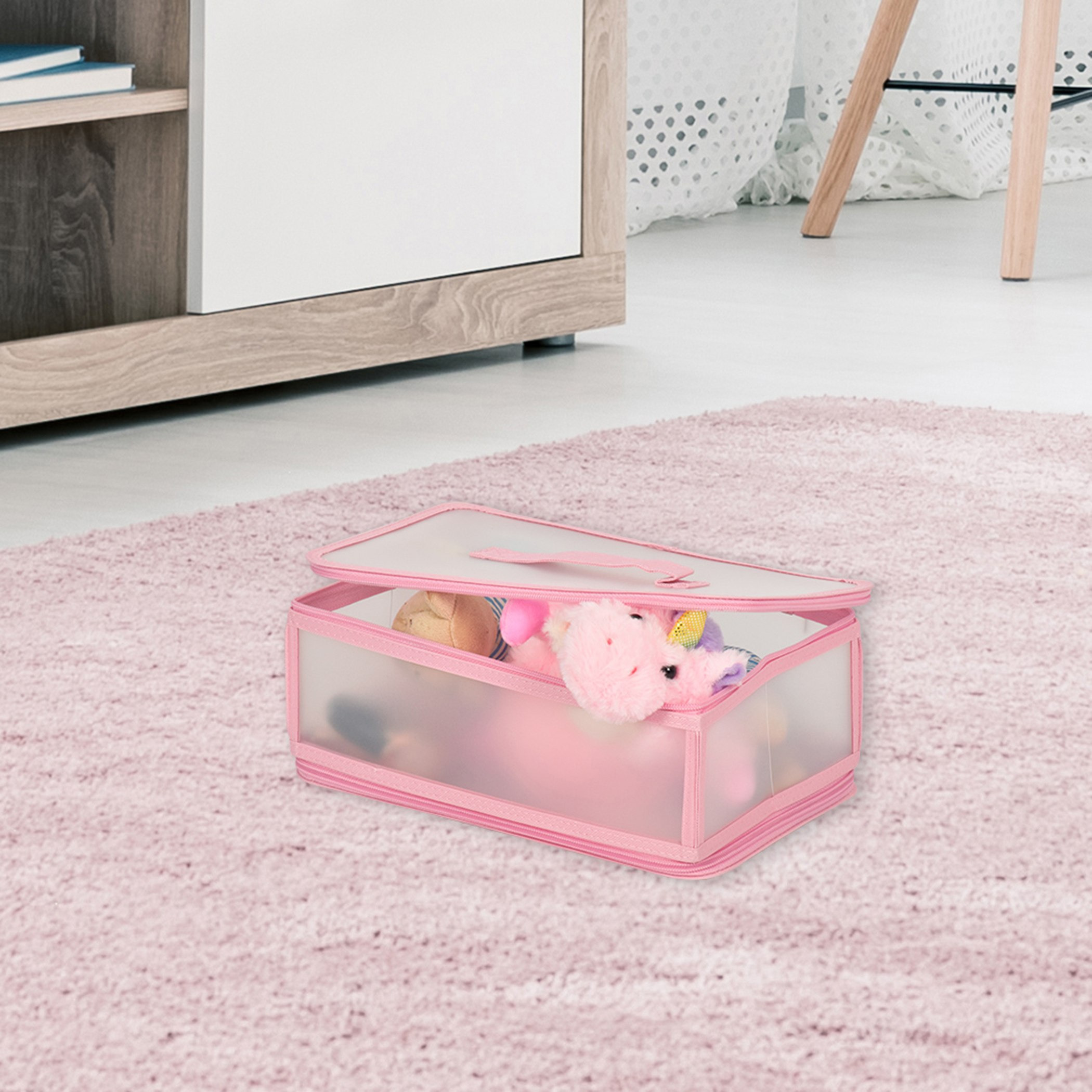 Trifle Hermione Dreams Storage Box with Zip Closure - 30x19x12 cm-hbxhomeware-hbxkidsandyouth-image-1