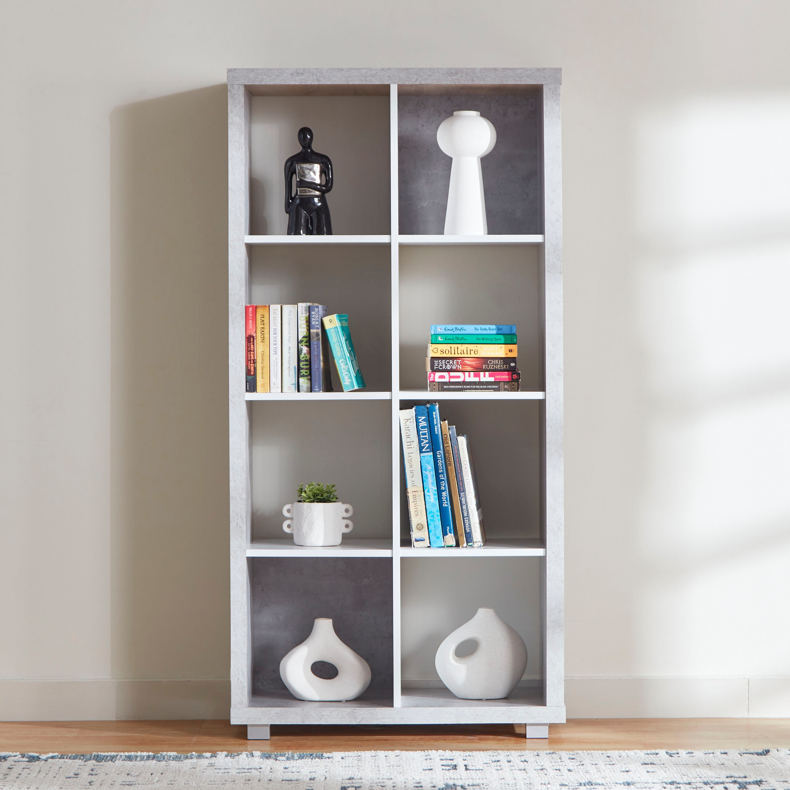 Alford Patara 8-Cube Divider Bookcase-hbxfurniture-office-bookcases-image-2