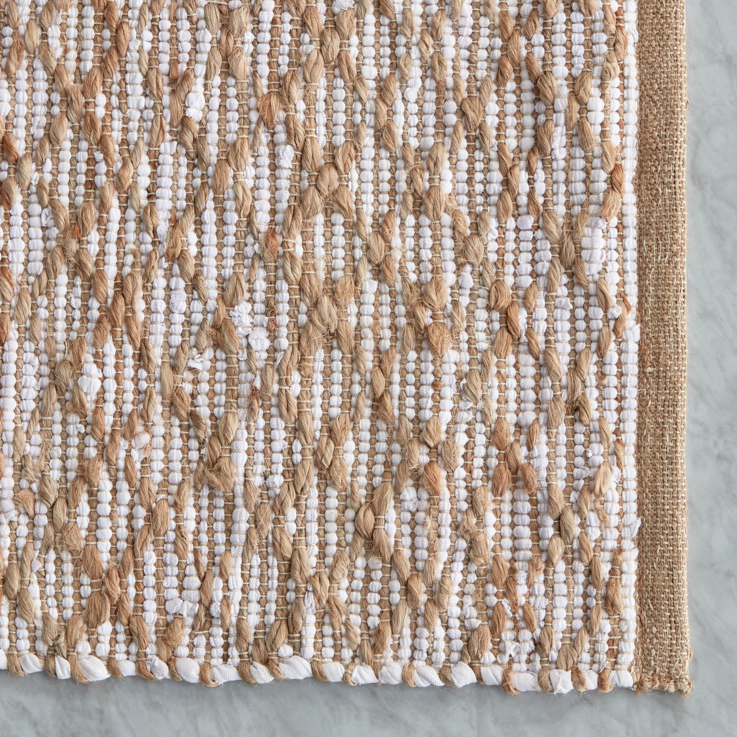 سجادة شيندي جوت مصنوعة يدويًا من دياموند- 80x230 سم-hbxdecorandfurnishings-floorcoverings-rugs-image-3