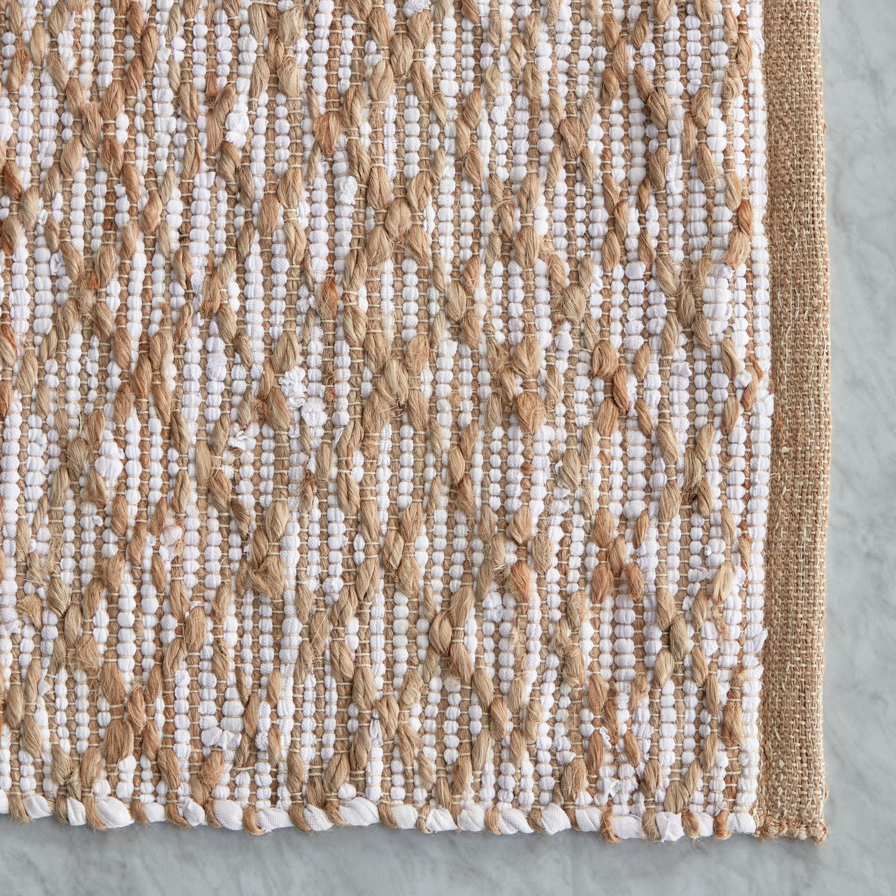 سجادة شيندي جوت مصنوعة يدويًا من دياموند - 200x300 سم-hbxdecorandfurnishings-floorcoverings-rugs-image-3