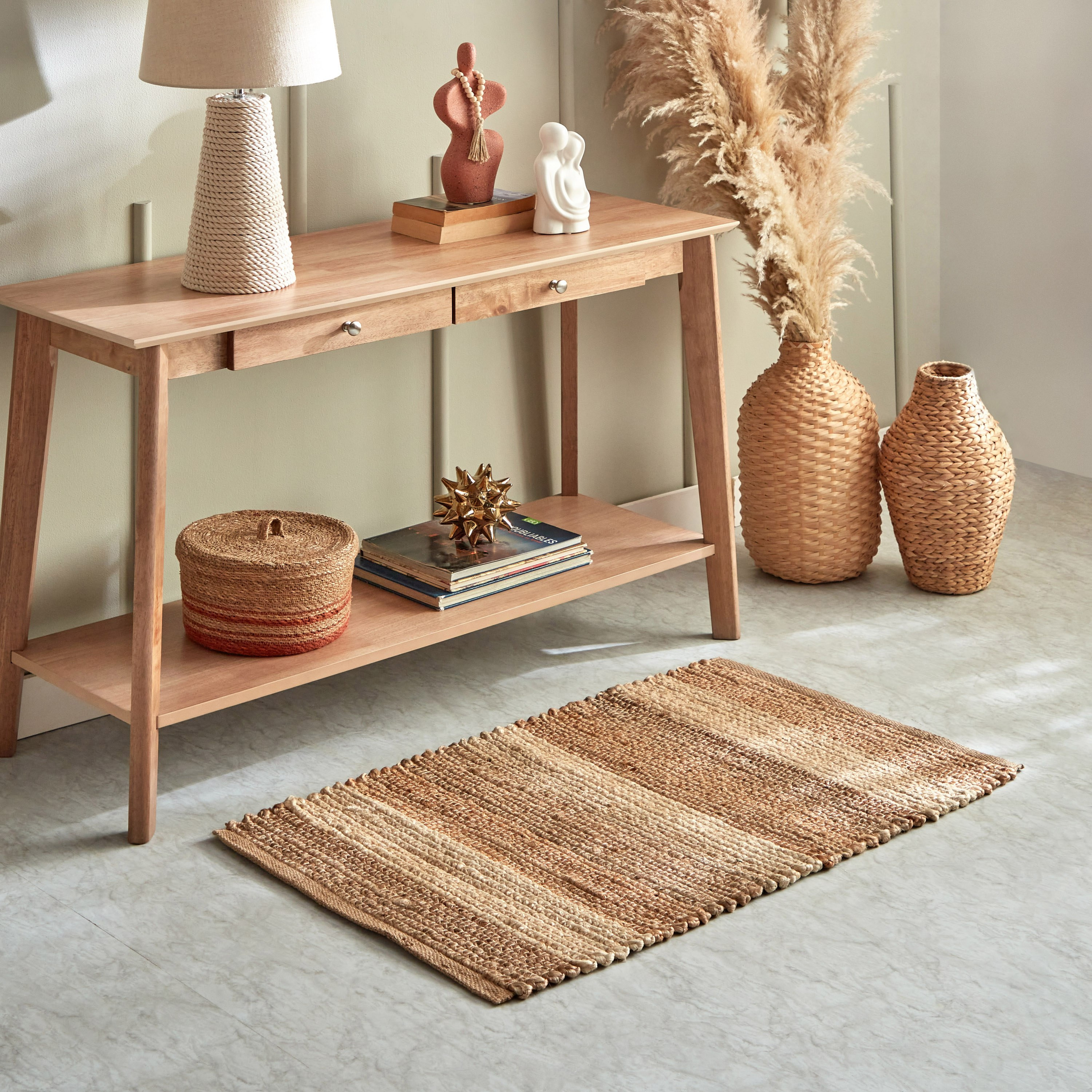 سجادة دوري جوت مخططة- 60x90 سم-hbxdecorandfurnishings-floorcoverings-rugs-image-1