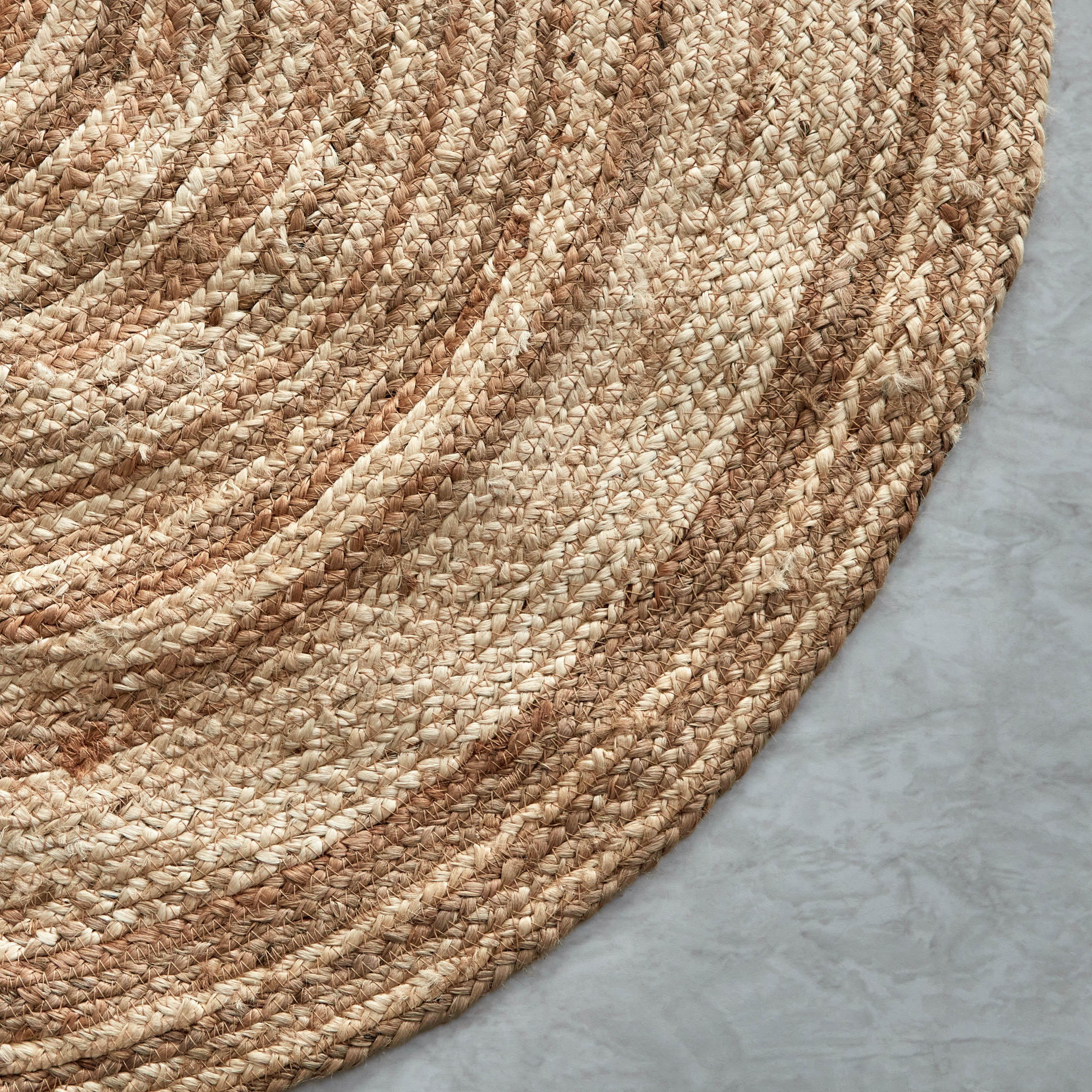 سجادة جوت مستديرة حلزونية مضفرة يدويًا- 90 سم-hbxdecorandfurnishings-floorcoverings-rugs-image-3