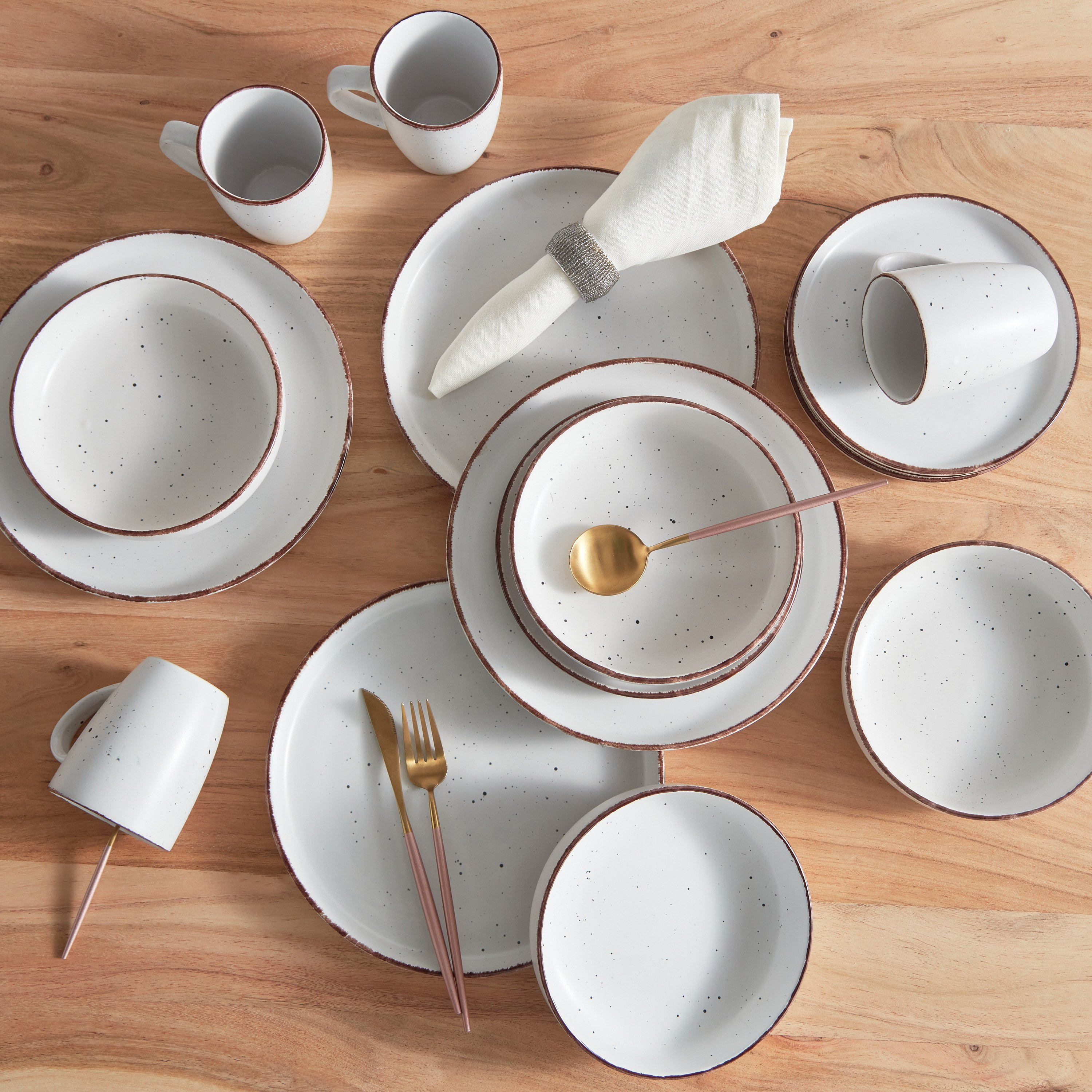 طقم عشاء 16 قطعة من الخزف الحجري من إليجنزا - 4 أشخاص-hbxhomeware-hbxkitchen-image-1