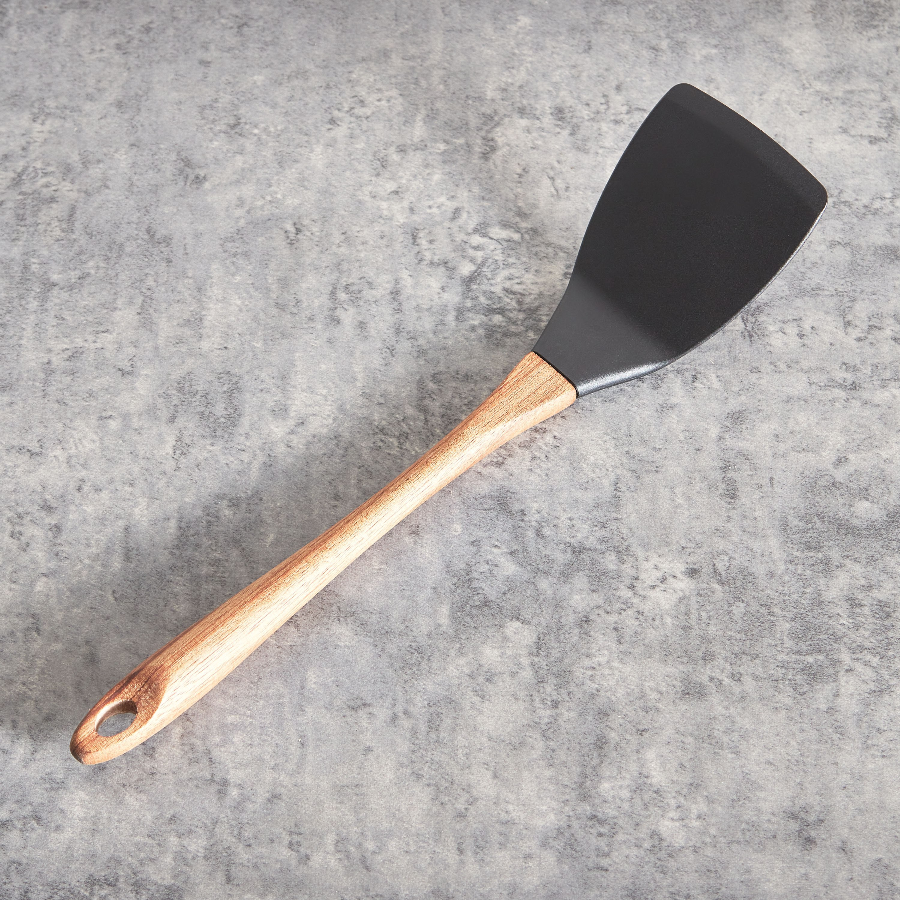 Fackelmann Nylon Solid Turner with Wooden Handle-hbxhomeware-hbxkitchen-image-1