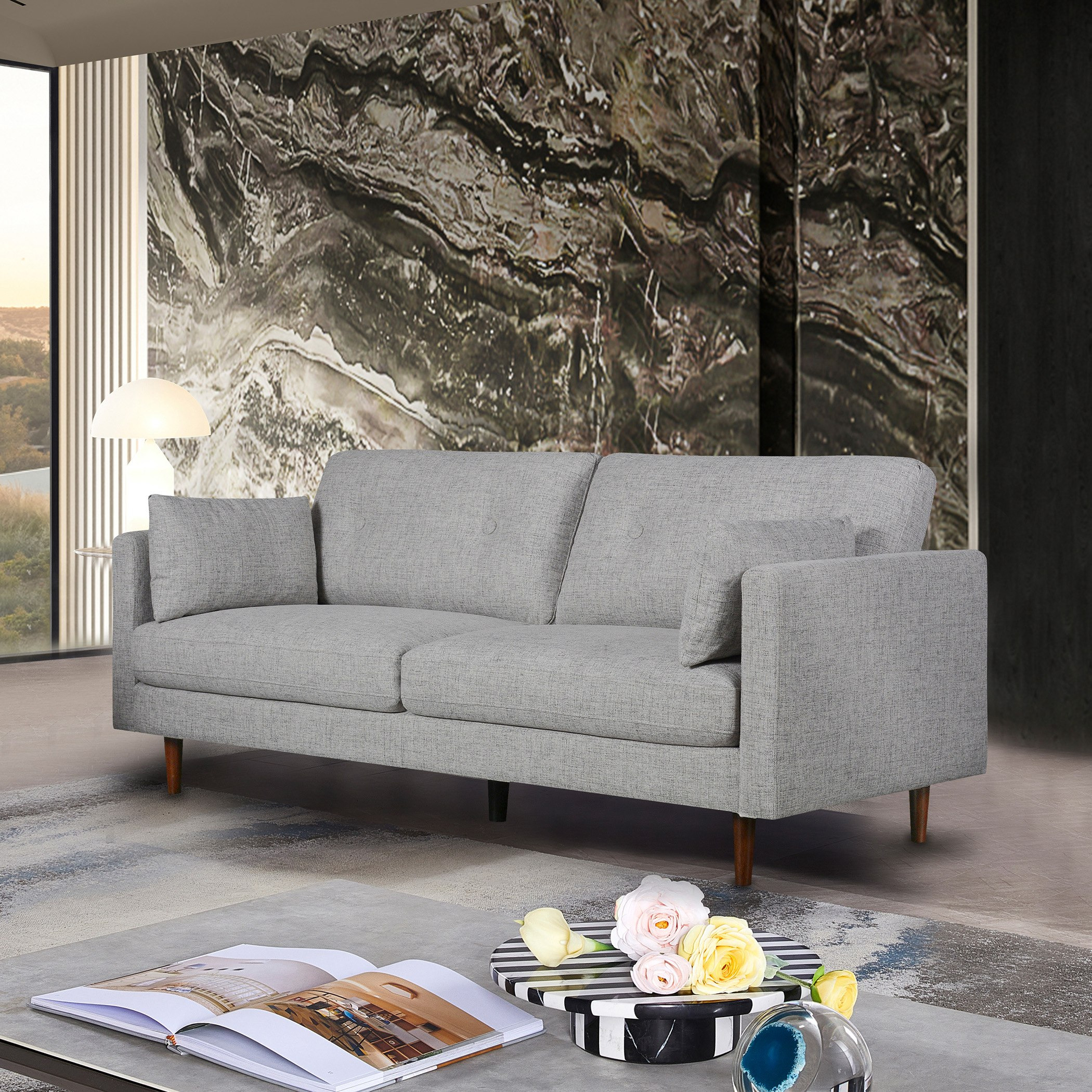 كنبة قماش 3 مقاعد مع وسادتين من أثين-hbxlivingroom-sofasandarmchairs-sofas-image-1