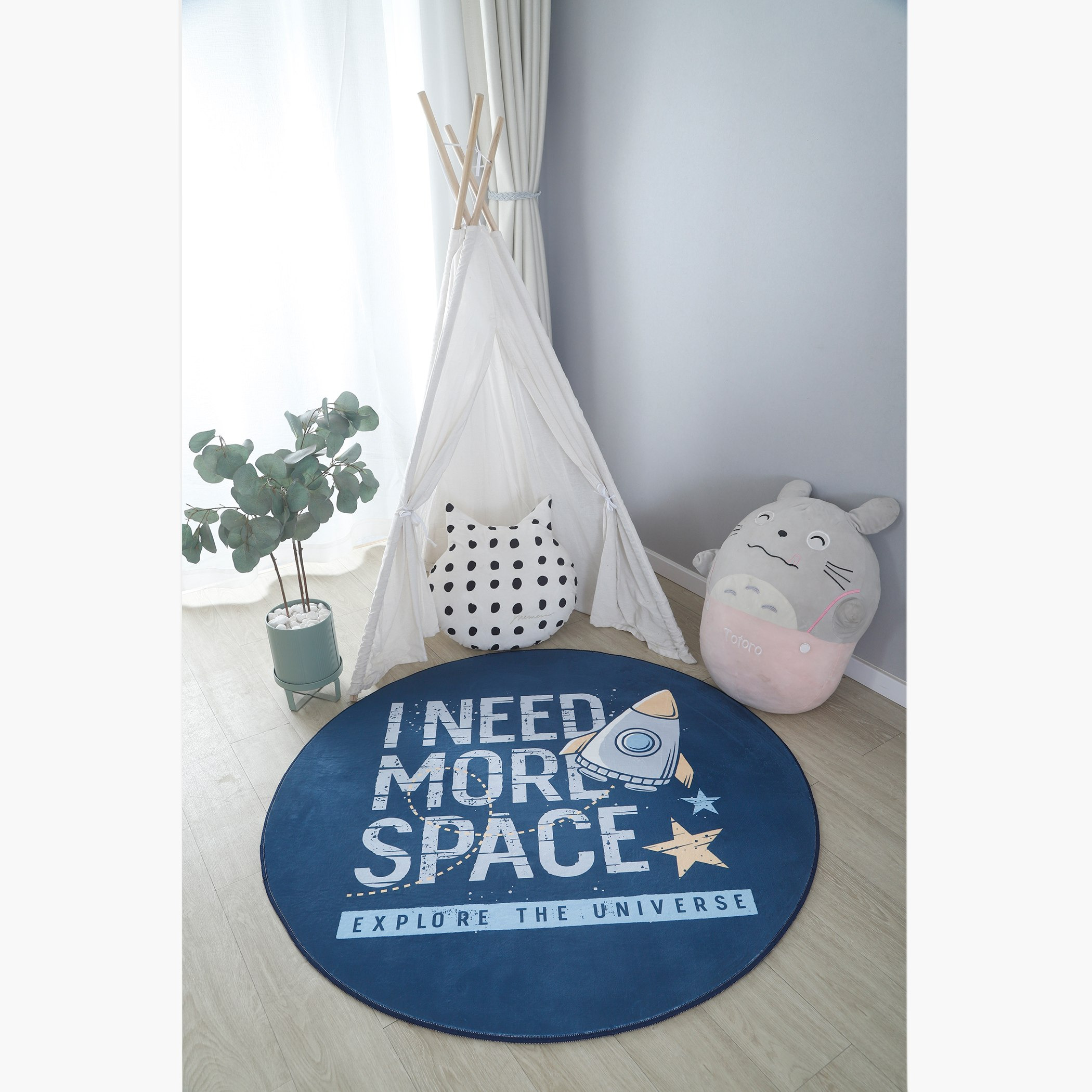 سجادة فلانيل بطبعات سفينة فضاء هاري من بن - 120 سم-hbxhomeware-hbxkidsandyouth-image-1