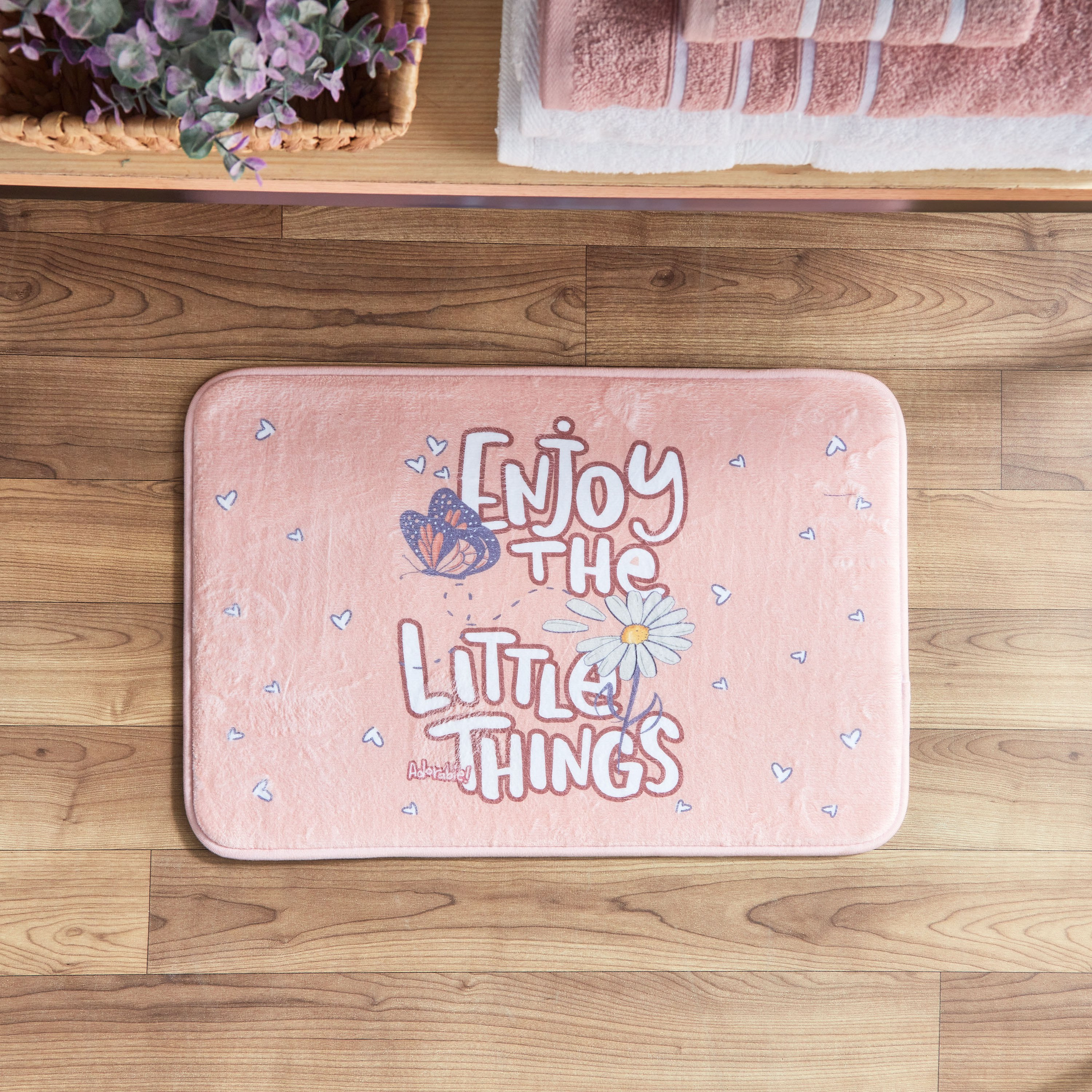 Hermione Gwen Little Things Memory Foam Bath Mat - 40x60 cm-hbxhomeware-kidsessentials-kidsbathmatsandtubmats-image-1