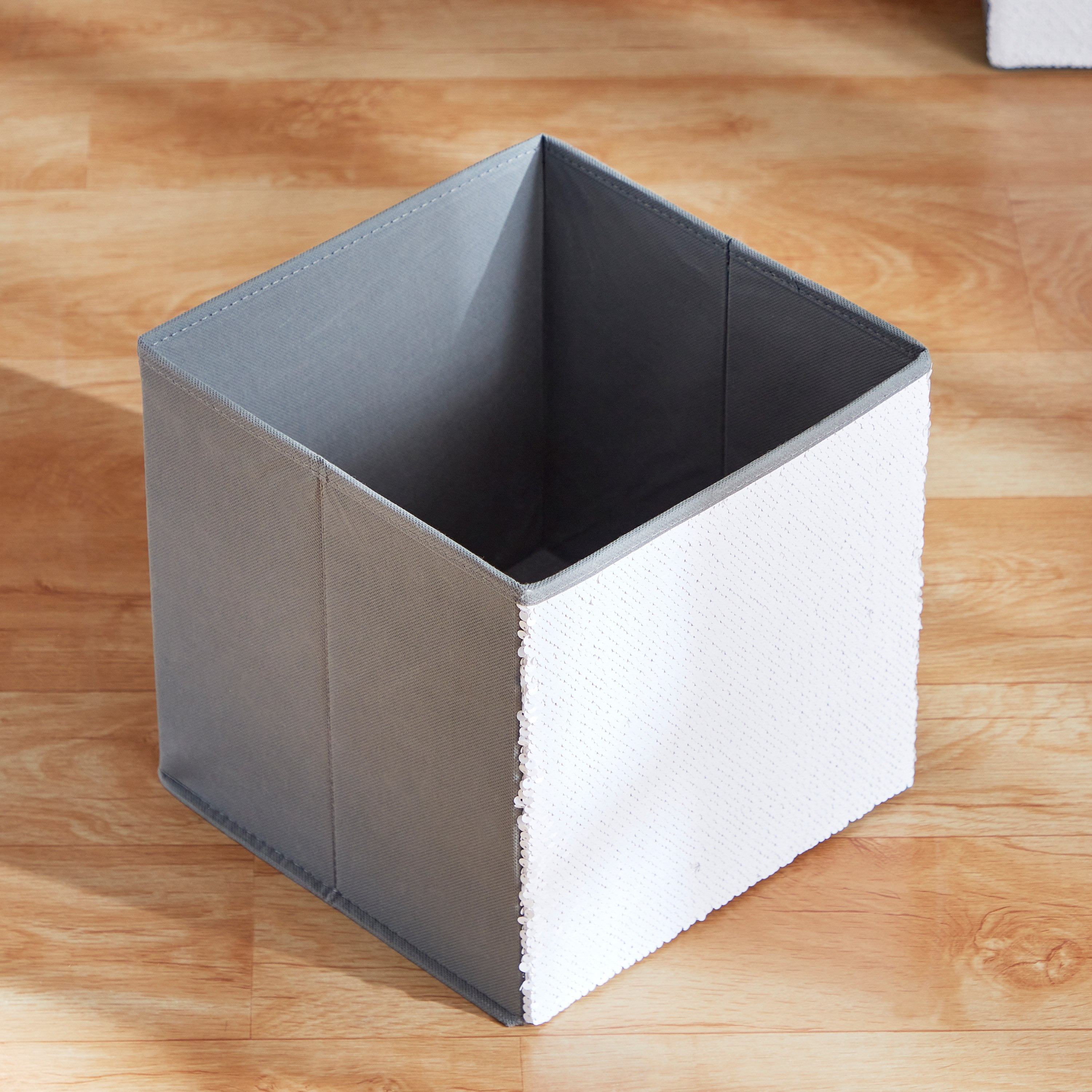 صندوق تخزين غير منسوج من جليتز - 26.6×26.6×26.6 سم-hbxbedroom-bedroomaccessories-bedroomstorage-image-2
