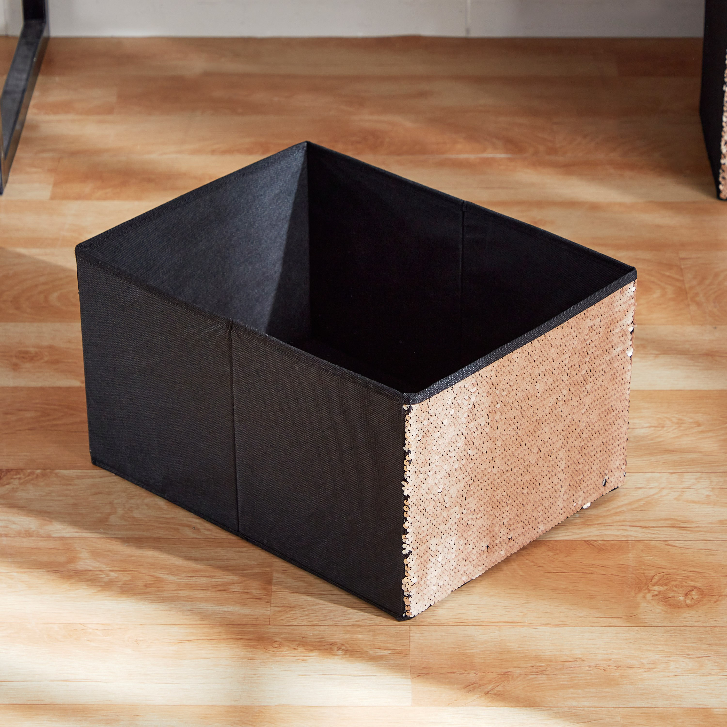 صندوق تخزين غير منسوج من جليتز - 24x42x32 سم-hbxbedroom-bedroomaccessories-bedroomstorage-image-2